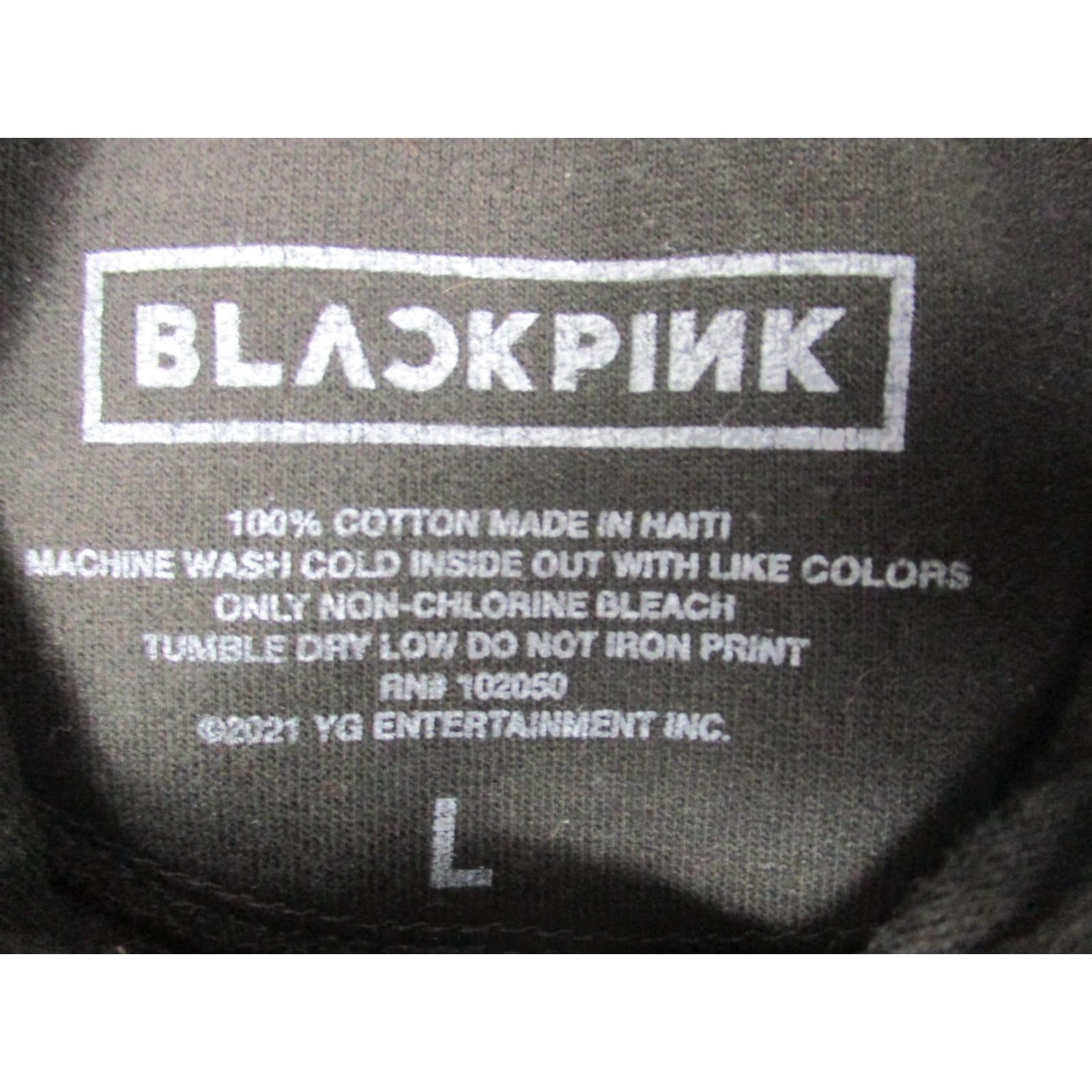 Vintage **BLACKPINK THE SHOW Hoodie Sweatshirt Large Black** User: **THE SHOW BLACKPINK Hoodie Sweatshirt Large Black** Size US L / EU 52-54 / 3 - 4 Thumbnail