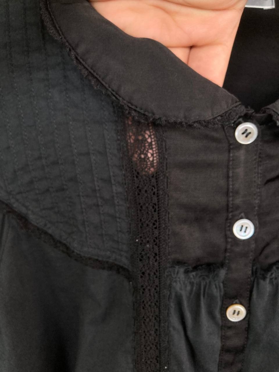 Tsumori Chisato Vintage Tsumori Chisato Lacey Coquette Button Shirt Size S / US 4 / IT 40 - 6 Thumbnail