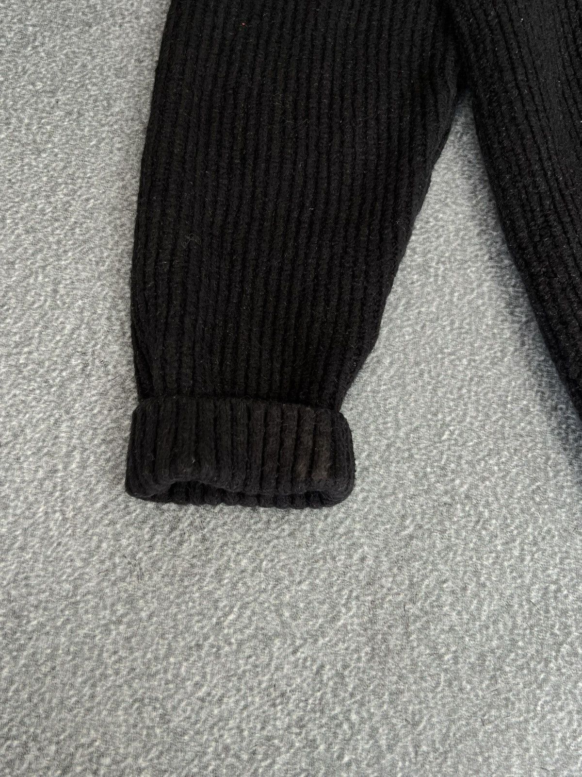 Arket Arket Sweater Mens M Ribbed Black Size US M / EU 48-50 / 2 - 6 Thumbnail