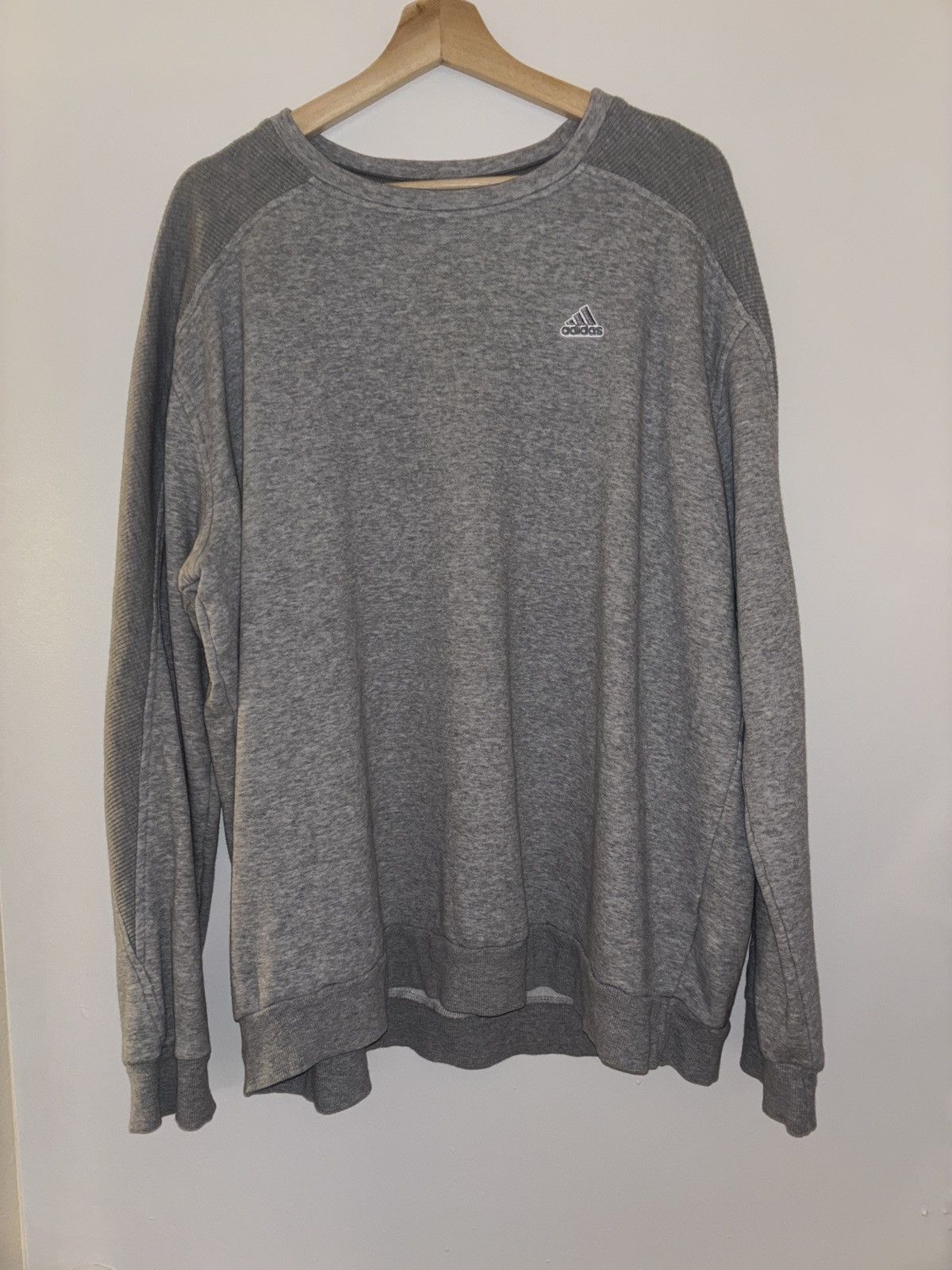 Adidas Grey Adidas Sweater Size US L / EU 52-54 / 3 - 1 Thumbnail