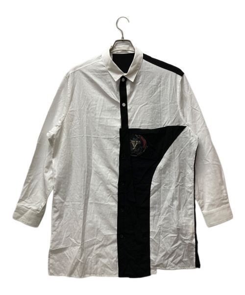 Yohji Yamamoto Yohji Yamamoto pour homme front switching shirt Size US M / EU 48-50 / 2 - 1 Thumbnail