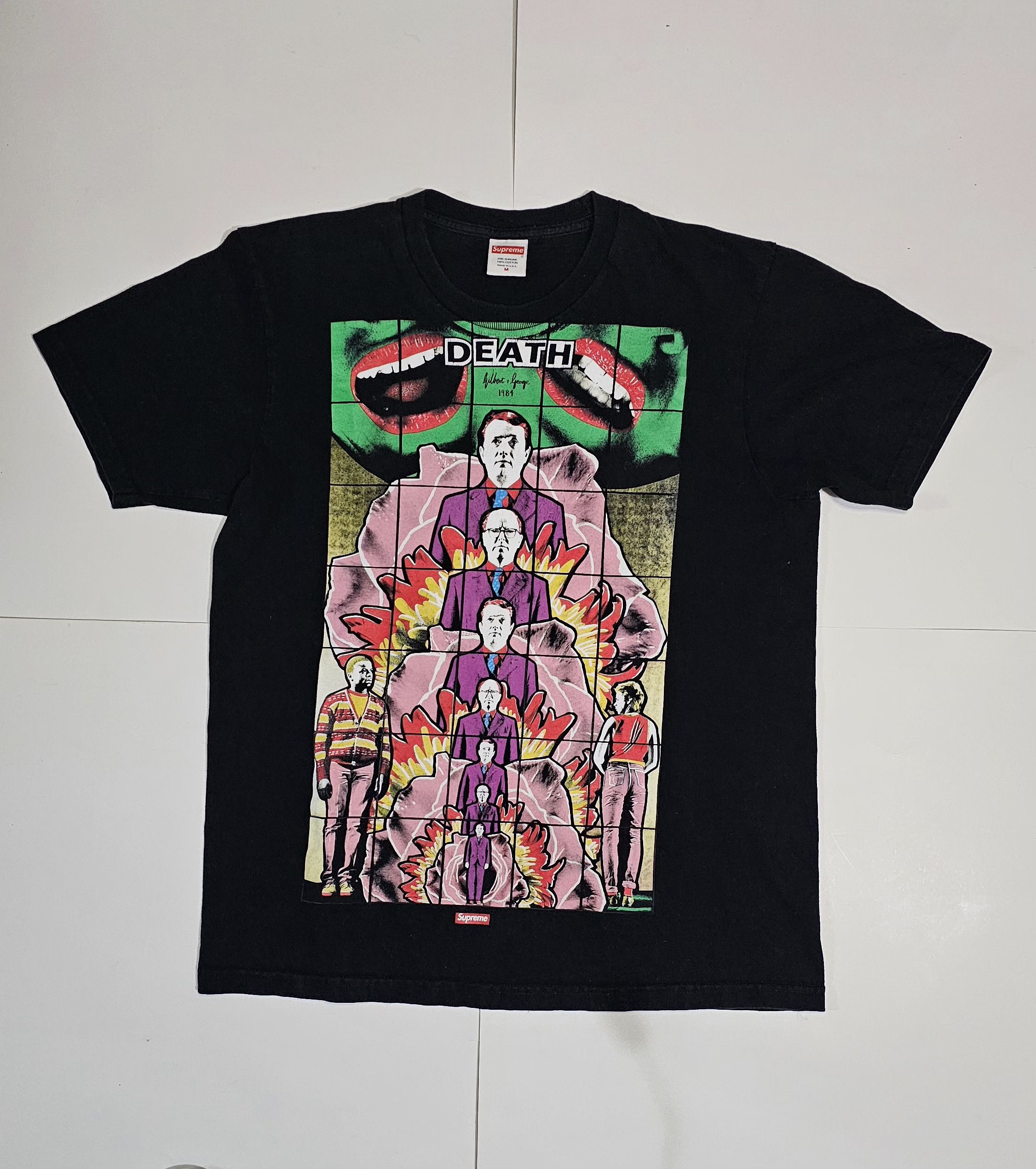 19SS /Supreme DEATH Tee Gilbert & George ギルバート ジョージ
