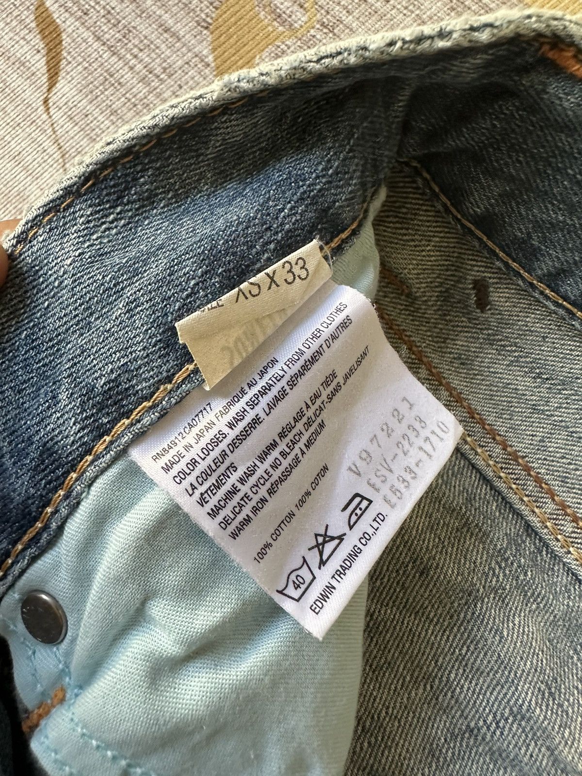 Other FLARE Vienus Native Design Distressed Denim Size 27" / US 4 / IT 40 - 21 Thumbnail
