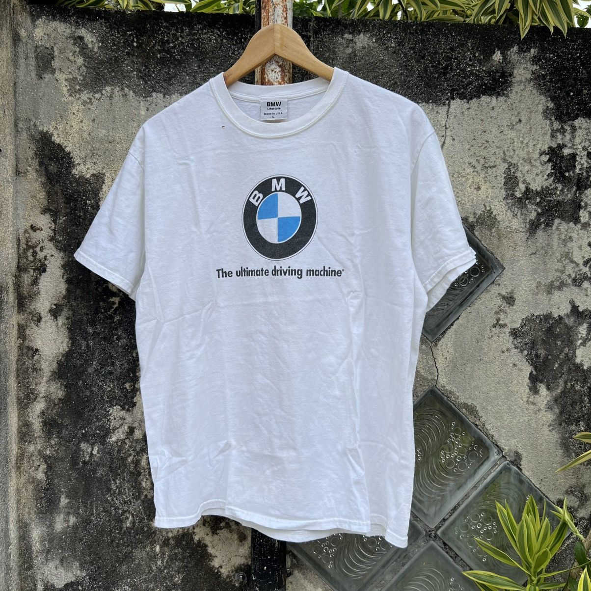BMW “BMW” BIG LOGO WHITE TEE Size US L / EU 52-54 / 3 - 1 Thumbnail