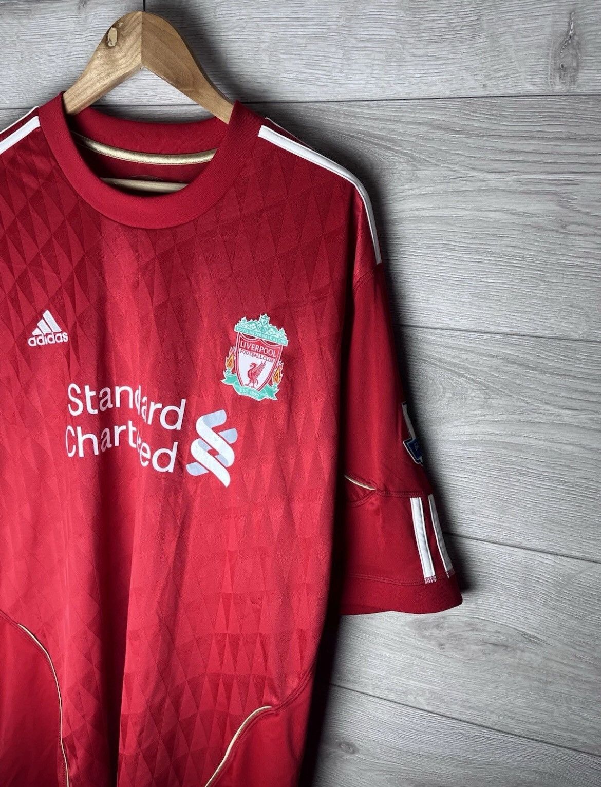 Vintage Vintage soccer jersey Adidas FC Liverpool size 2xl 09/10s Size US XXL / EU 58 / 5 - 4 Thumbnail