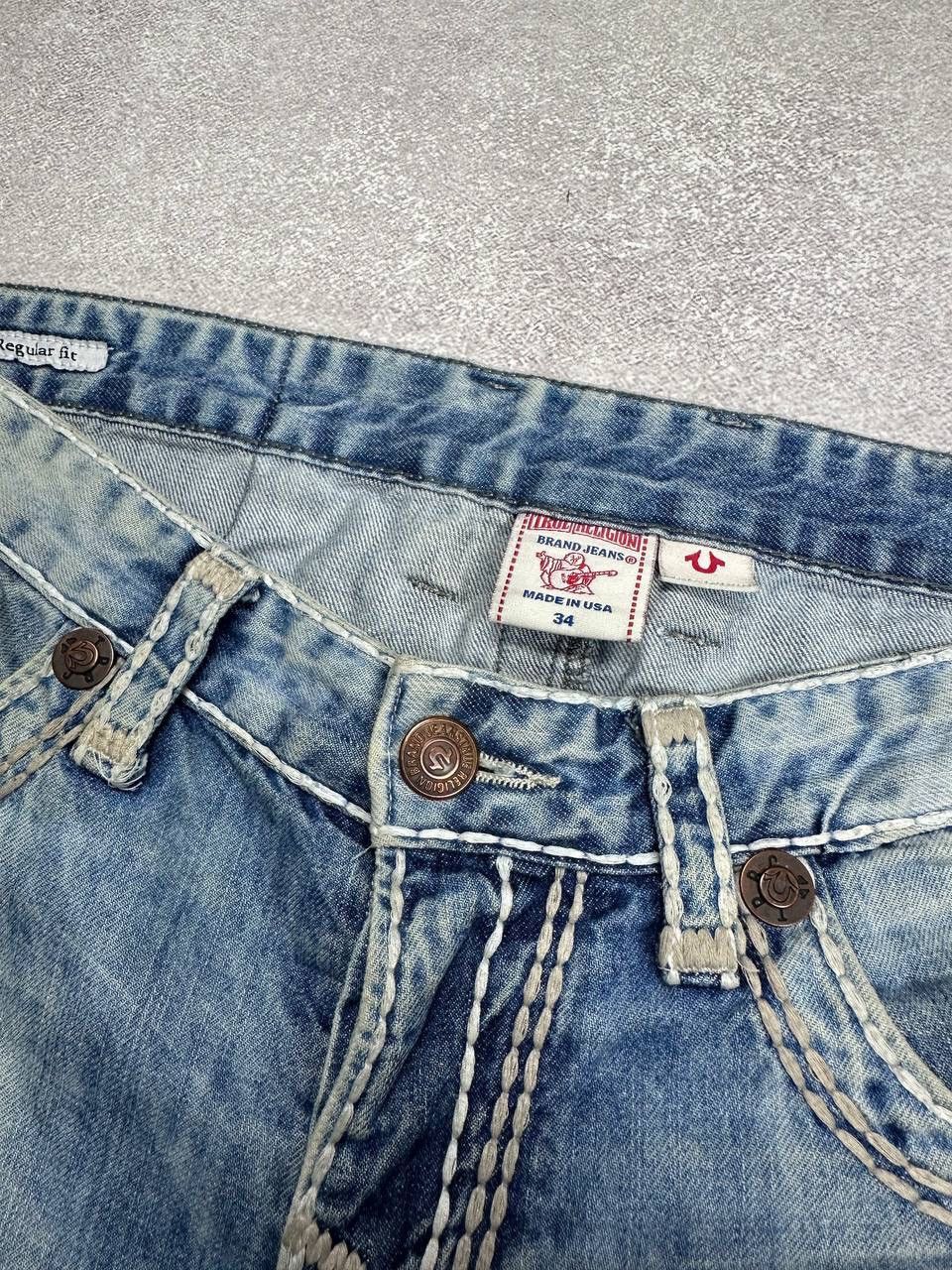 True Religion Vintage True Religion Billy Baggy Y2K Jeans 34 Size US 34 / EU 50 - 6 Thumbnail
