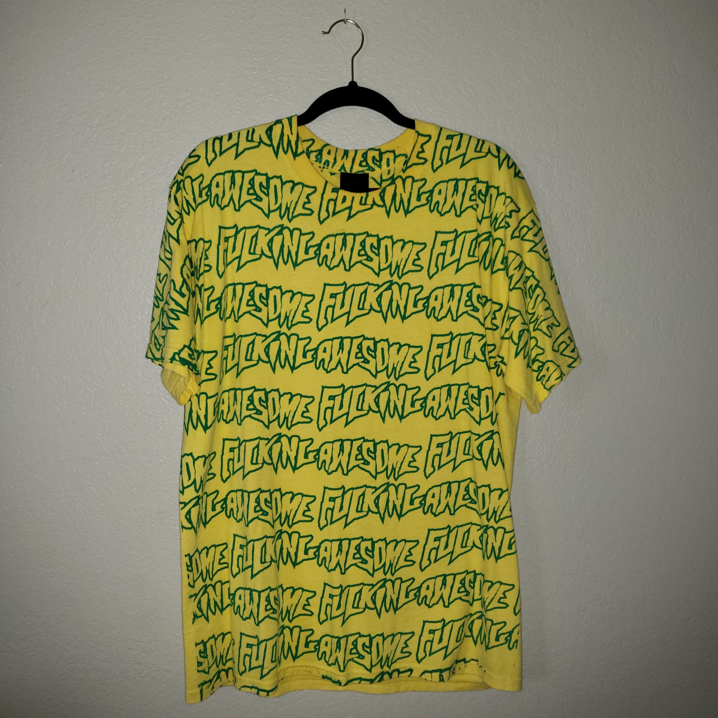 Fucking Awesome 2005 all over logo tee Size US L / EU 52-54 / 3 - 1 Thumbnail