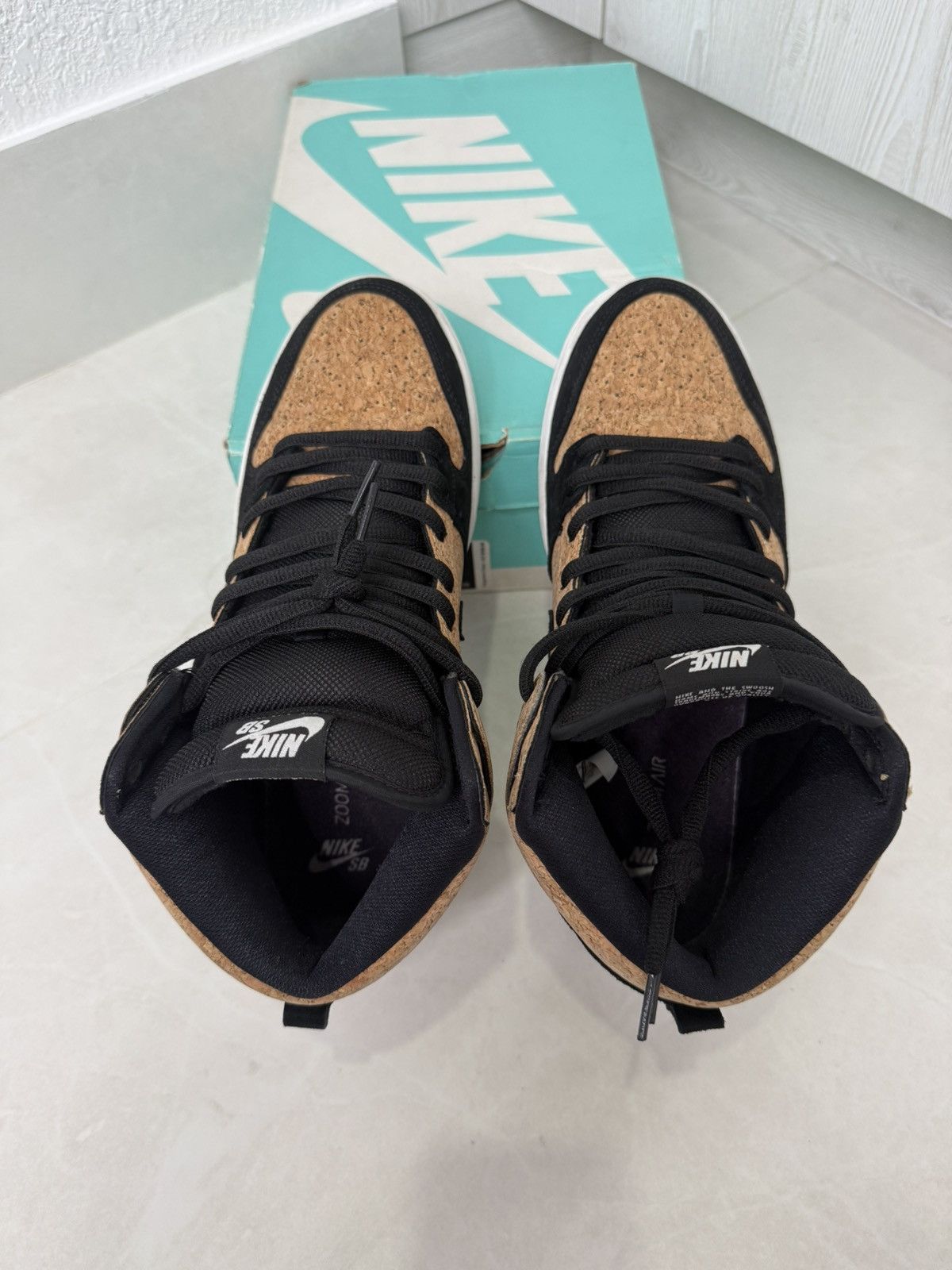 Nike Nike Dunk High Premium SB 'Cork' Size 11.5 - Used Size US 11.5 / EU 44-45 - 4 Thumbnail