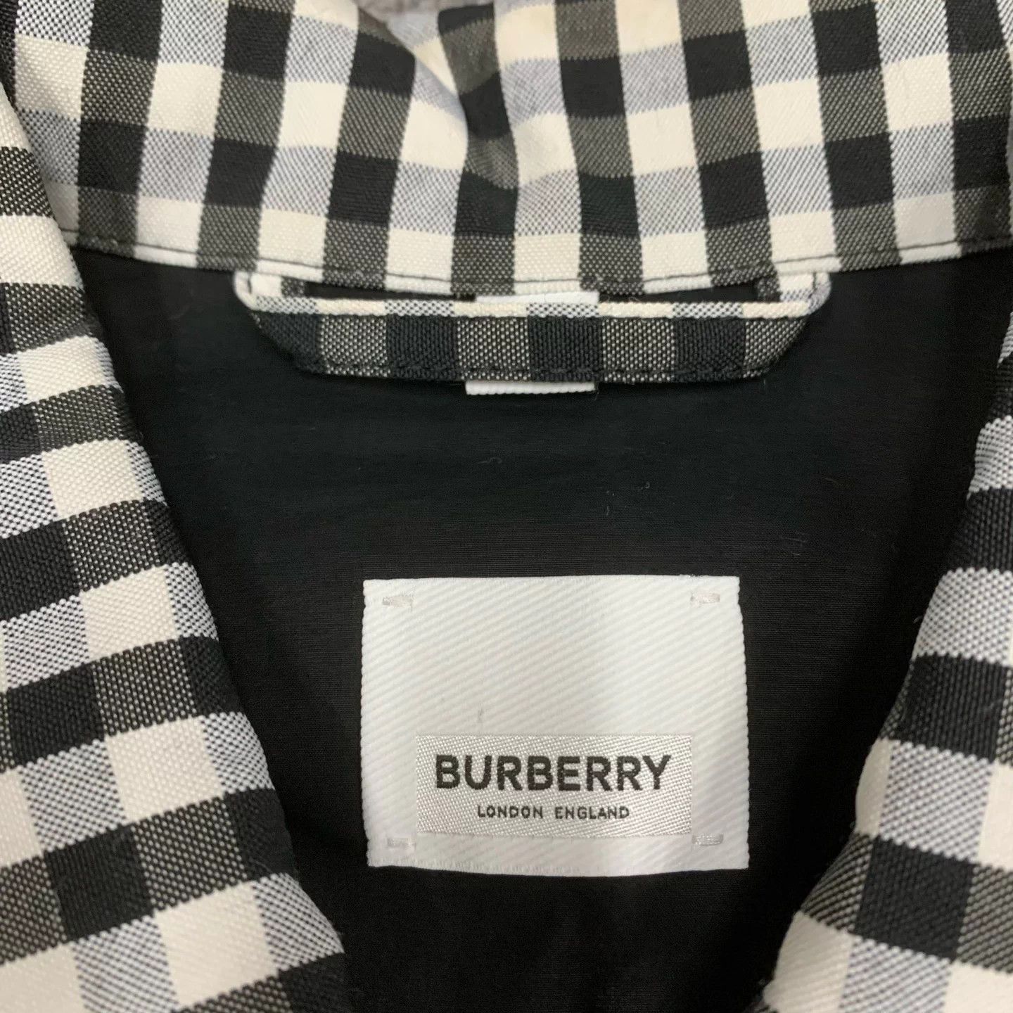 Burberry Burberry Black & White Check Shirt Jacket Size S 95 New Size US S / EU 44-46 / 1 - 4 Thumbnail