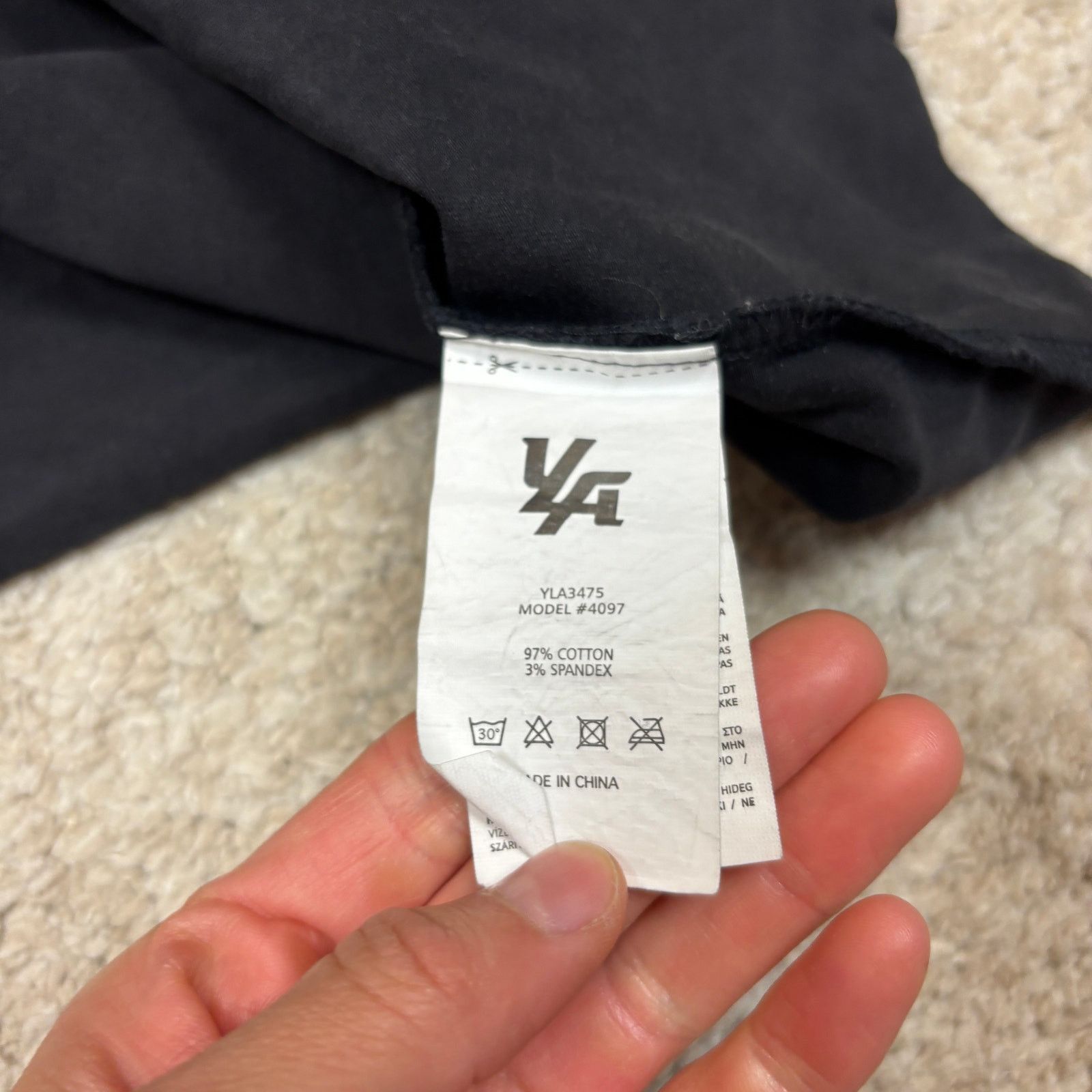 Other YoungLA 4097 Cropped Tailored Tee Shirt 2XL Gym Sportswear Size US XXL / EU 58 / 5 - 7 Thumbnail