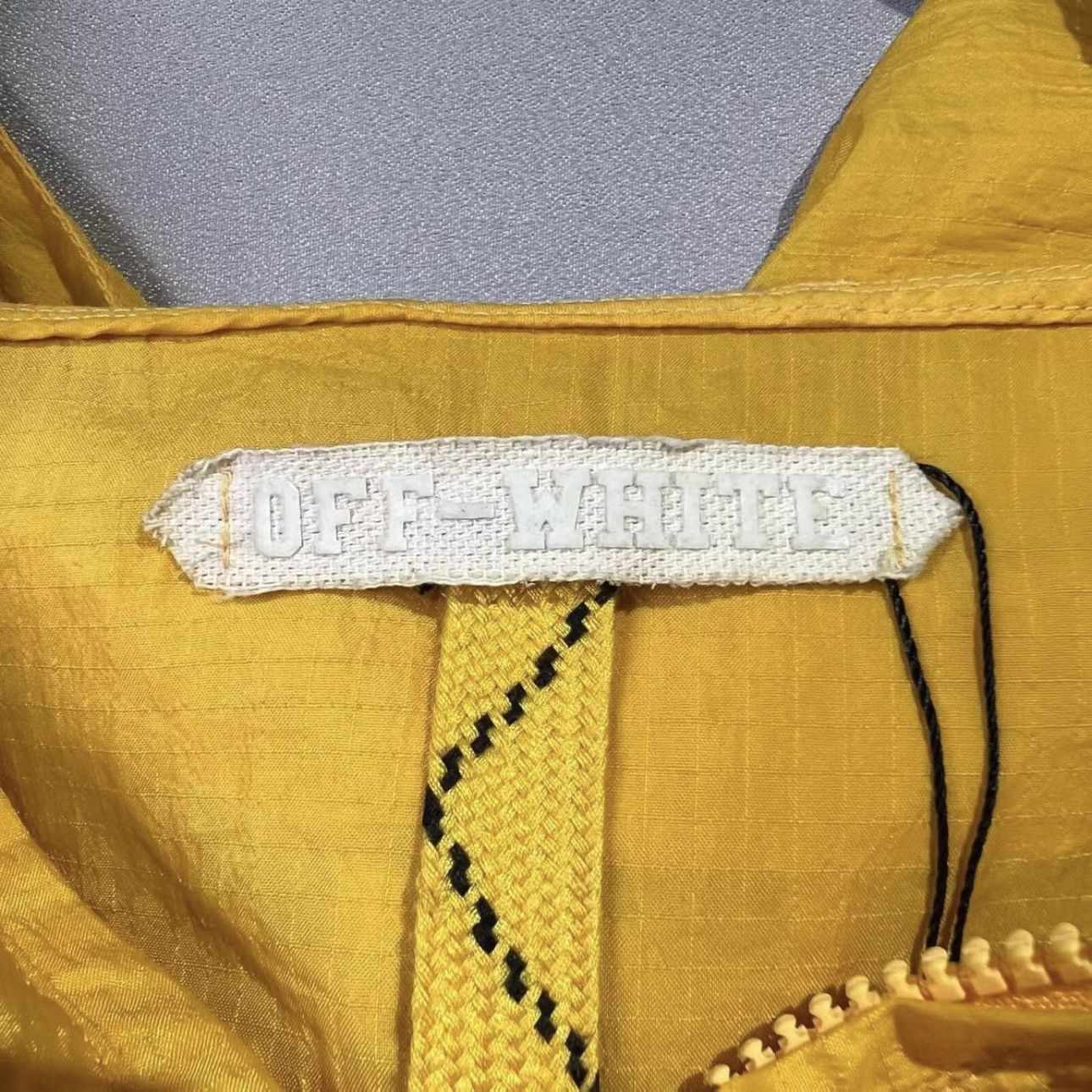 Off-White Off white SS14 windbreaker yellow Size US M / EU 48-50 / 2 - 4 Thumbnail