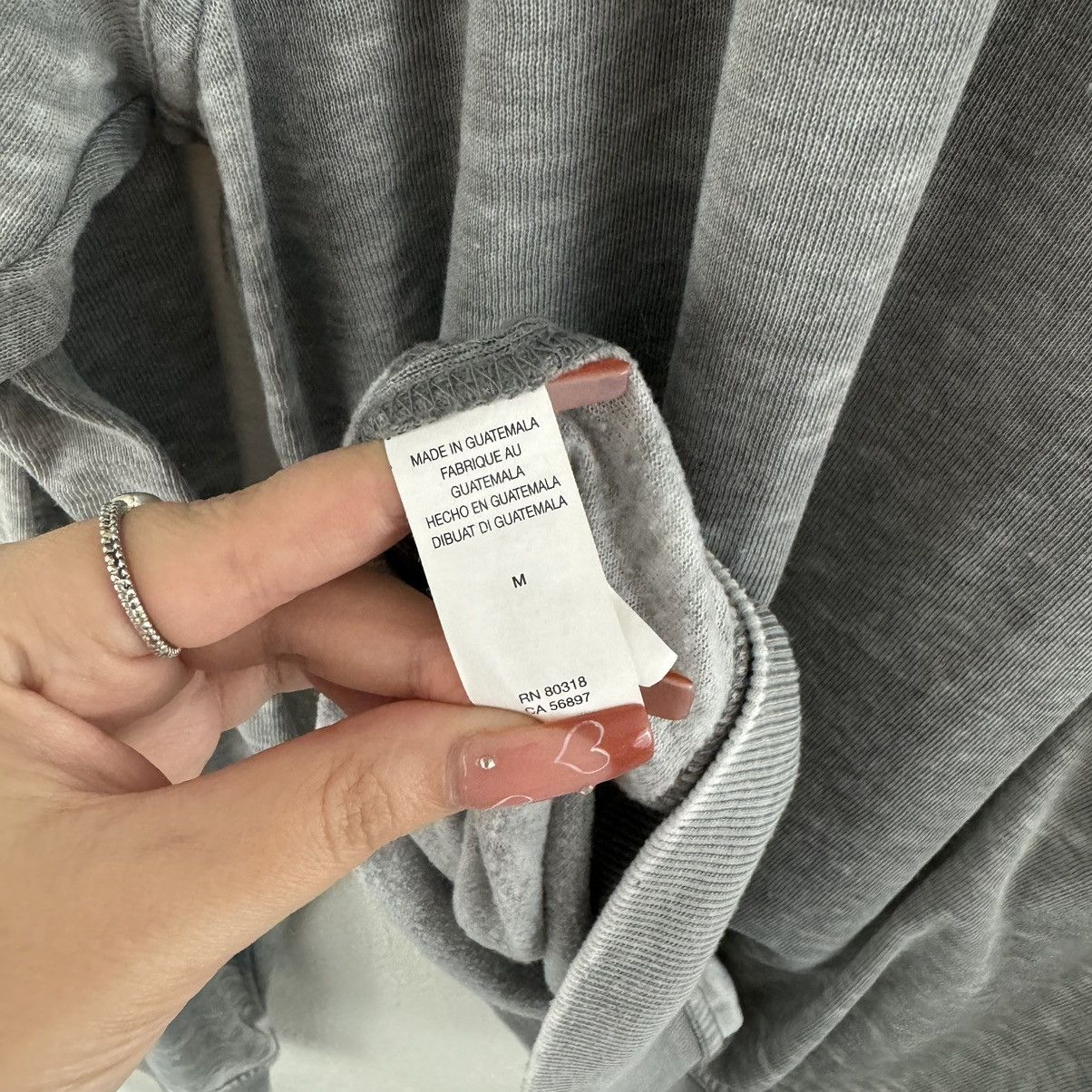 Lucky Brand LUCKY BRAND Grey Fender Skull Rock N Roll Burnout Sweatshirt Size US M / EU 48-50 / 2 - 12 Thumbnail