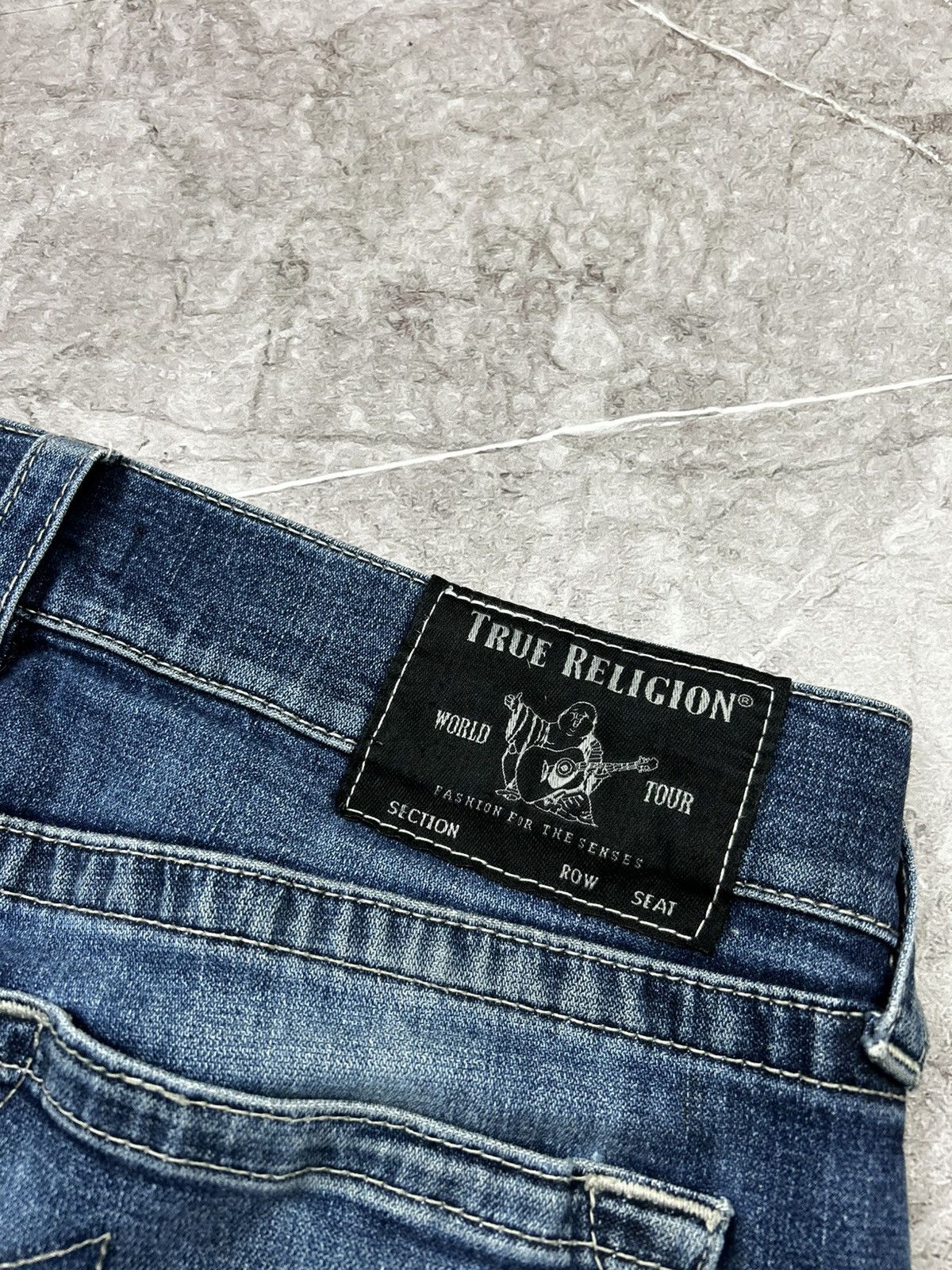 True Religion × Vintage True Religion Jeans Rare Y2K Streetwear Size US 34 / EU 50 - 15 Thumbnail
