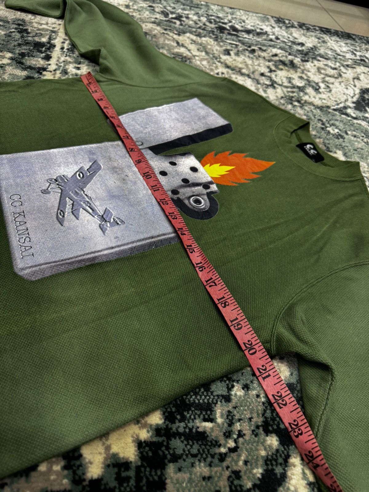 Kansai Yamamoto × Vintage CC KANSAI LIGHTER MOTIVE SHIRT Size US M / EU 48-50 / 2 - 4 Thumbnail