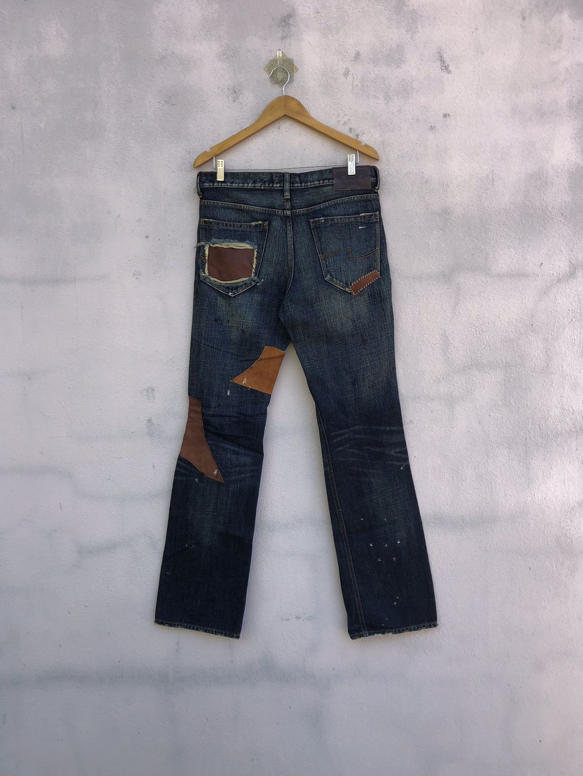 Japanese Brand Bonds & Peace Patchwork Inspired by Kapital Size US 32 / EU 48 - 3 Thumbnail