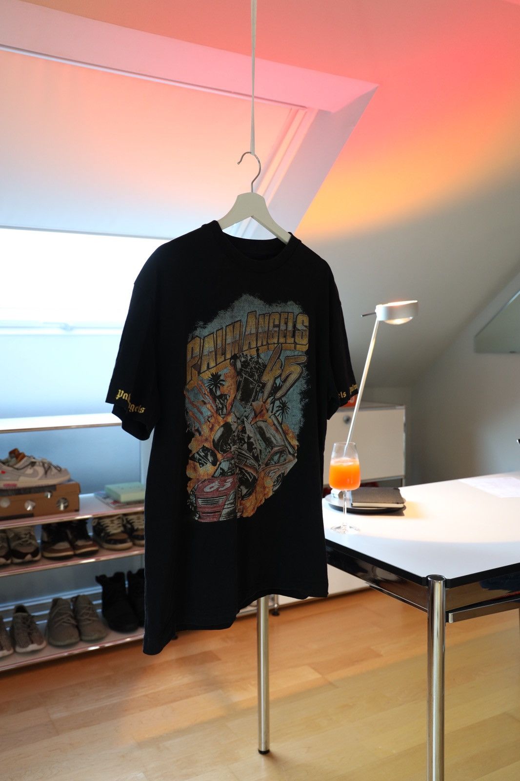 Palm Angels Palm Angels Racing Tee Size US L / EU 52-54 / 3 - 7 Thumbnail