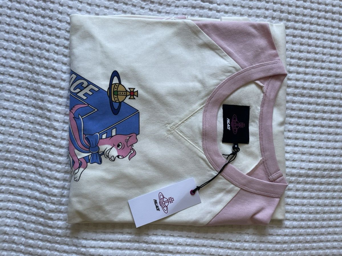 Palace x Vivienne Westwood Raglan Longsleeve Medium Pink