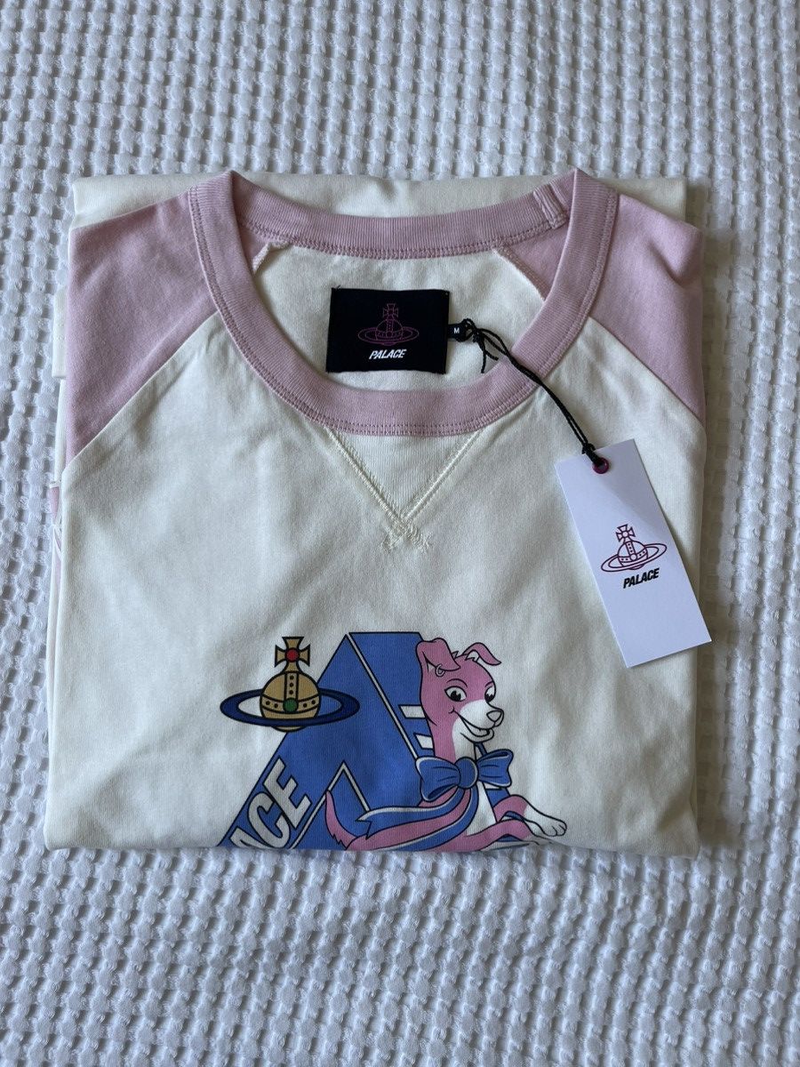 Palace × Vivienne Westwood Palace x Vivienne Westwood Raglan Longsleeve Medium Pink Size US M / EU 48-50 / 2 - 4 Thumbnail