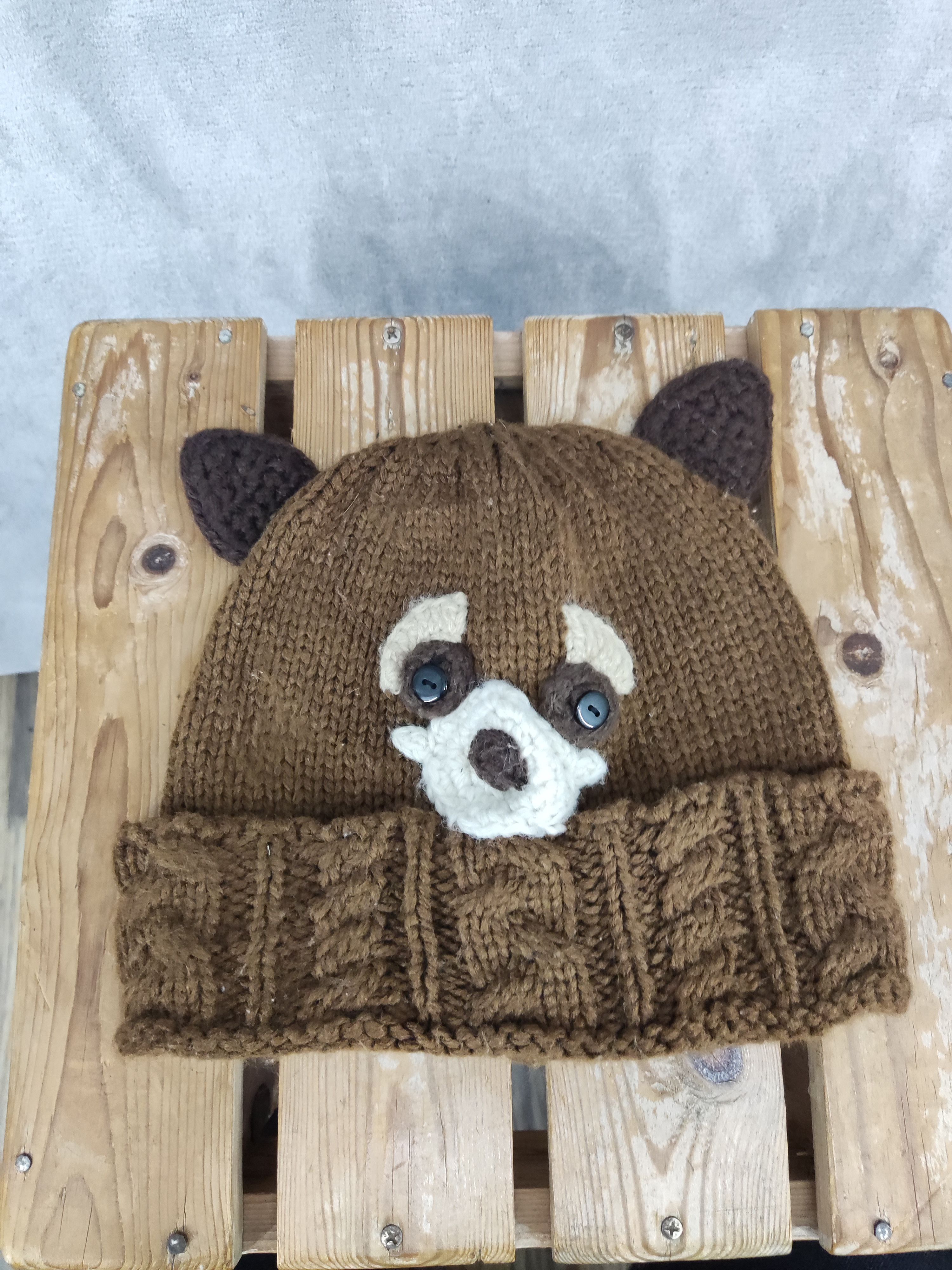 Japanese Brand × Vintage Vintage Animal Crochet Hat Size ONE SIZE - 7 Thumbnail