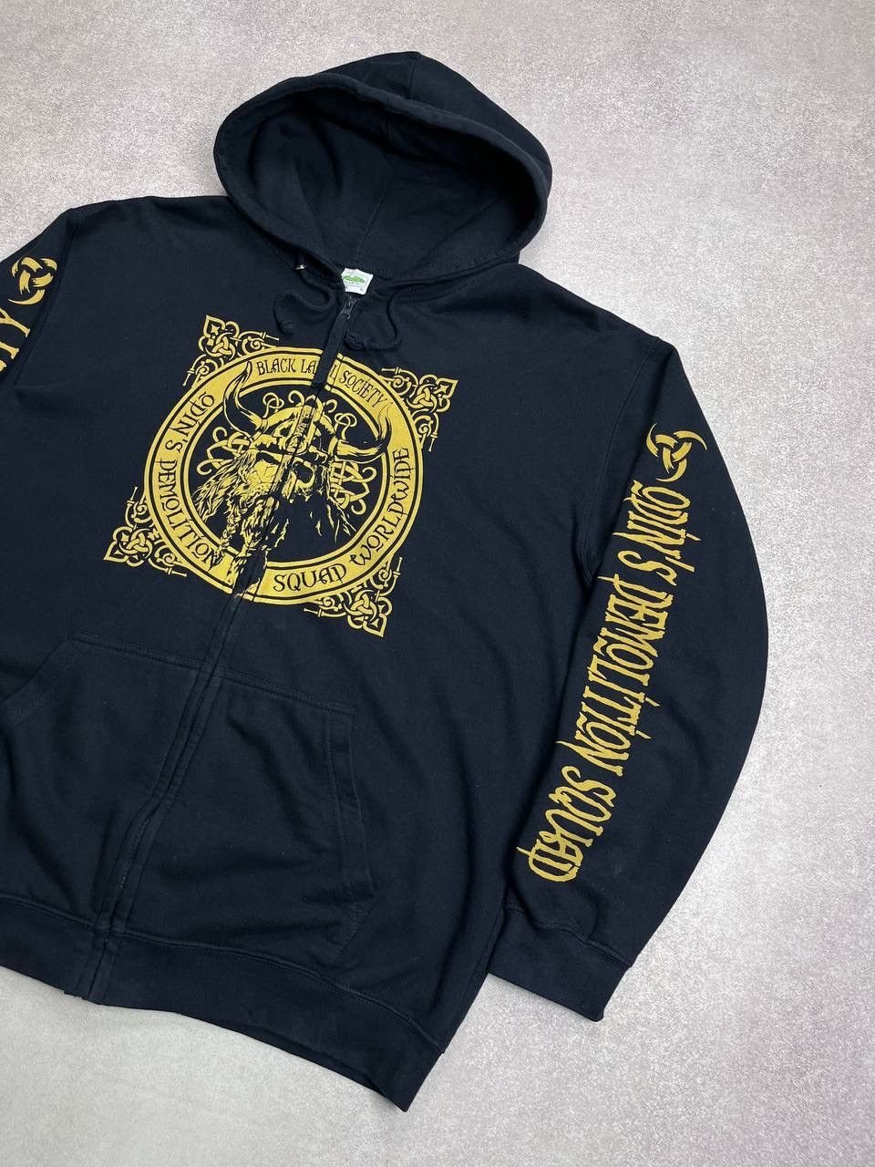 Vintage Vintage BLS Black Label Society Archival Boxy Zip Hoodie XL Size US XL / EU 56 / 4 - 4 Thumbnail