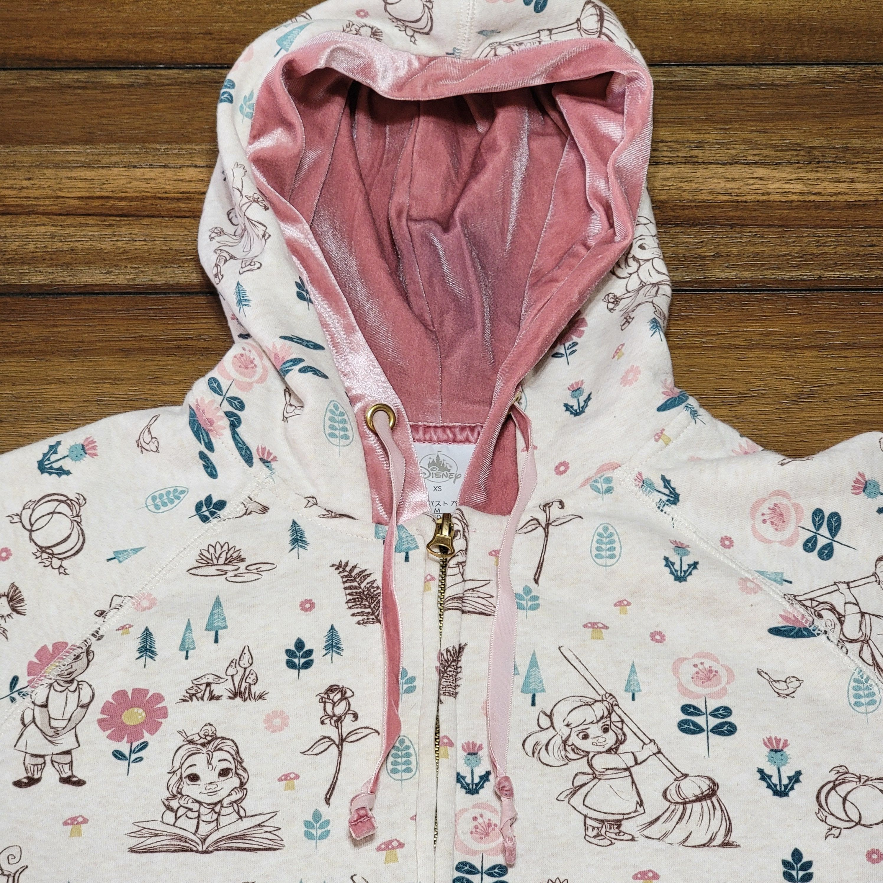 Disney Disney Hooded Jacket Princess Kids - (Adult) XS (Kid) Medium Size XS / US 0-2 / IT 36-38 - 2 Thumbnail