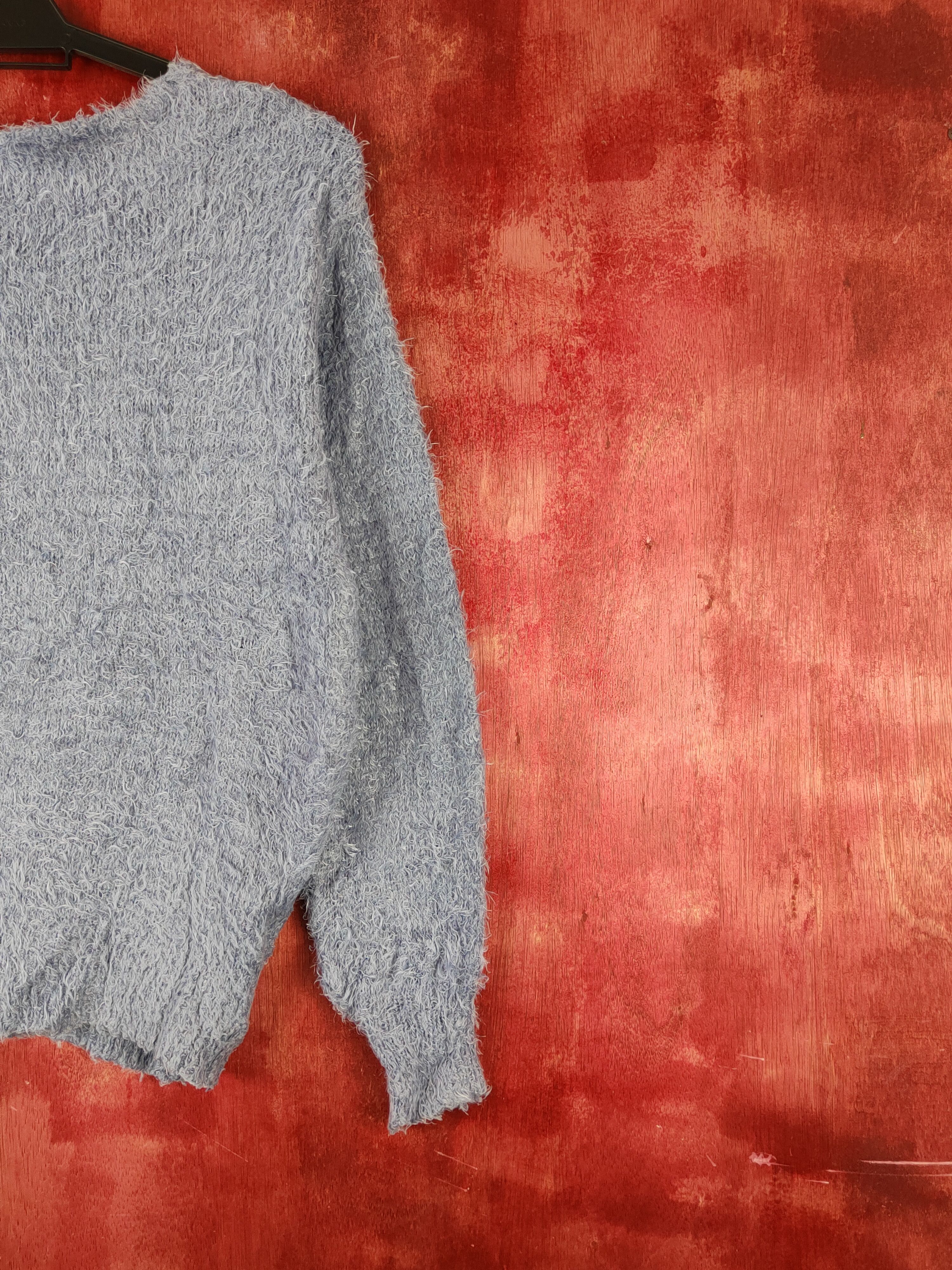 GU × Vintage Cool and vintage GU Purple Fur Mohair Knitwear Size XS / US 0-2 / IT 36-38 - 9 Thumbnail