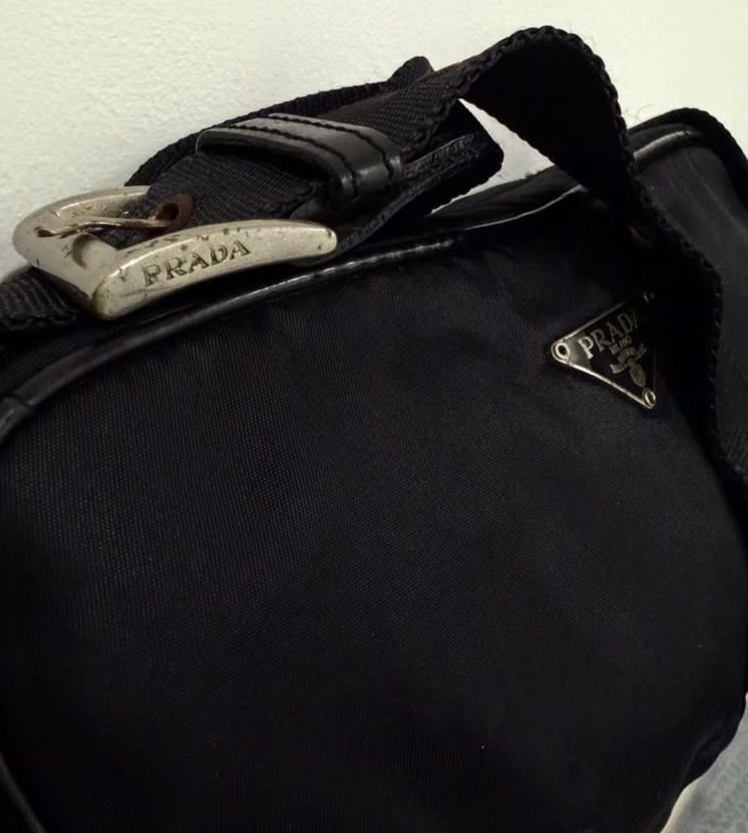 Prada Authentic PRADA Nylon Crossbody Camera Bag Size ONE SIZE - 9 Thumbnail