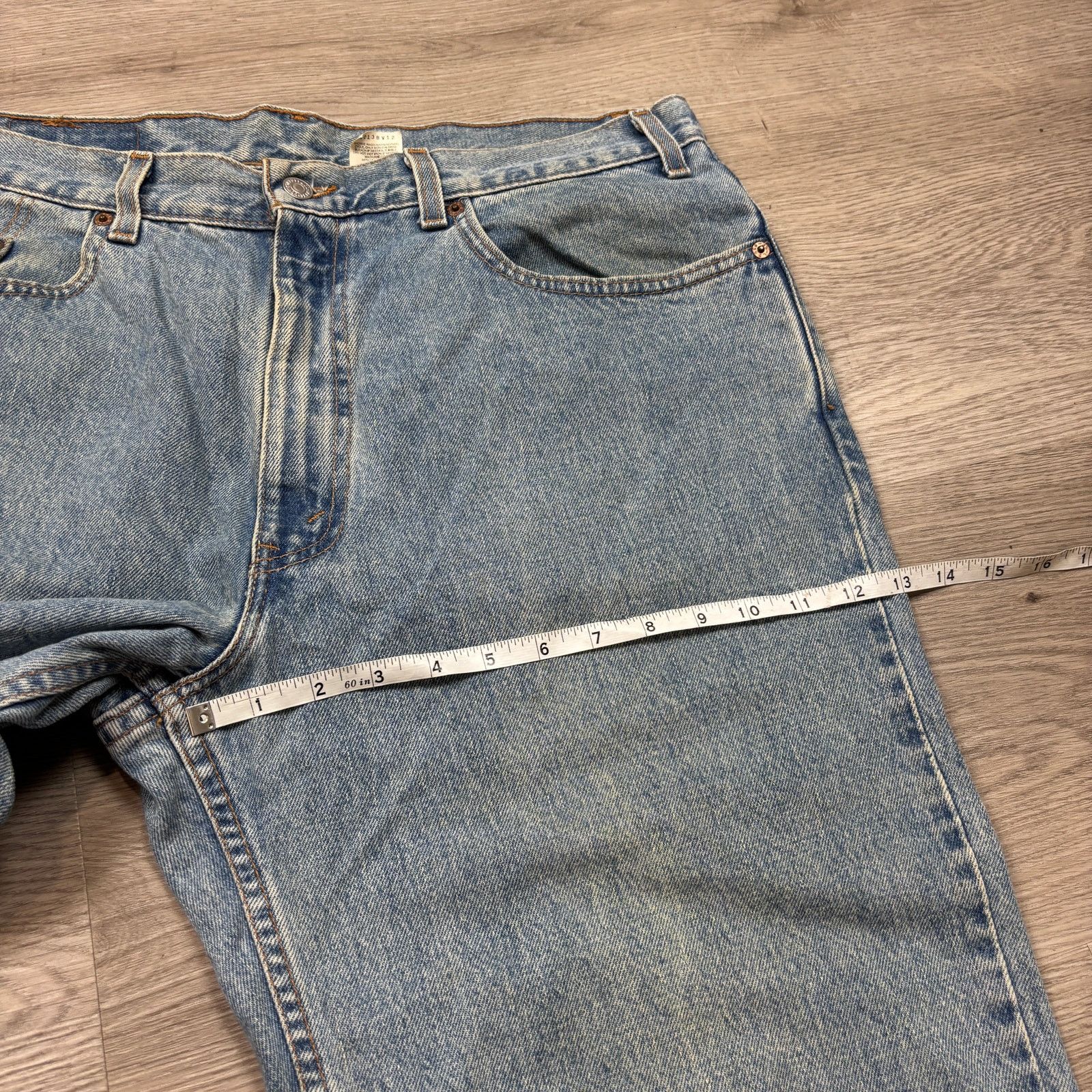Levi's × Vintage Vintage Levi's 550 Relaxed Fit Jeans 38x30 Made in USA 00s Size US 38 / EU 54 - 8 Thumbnail