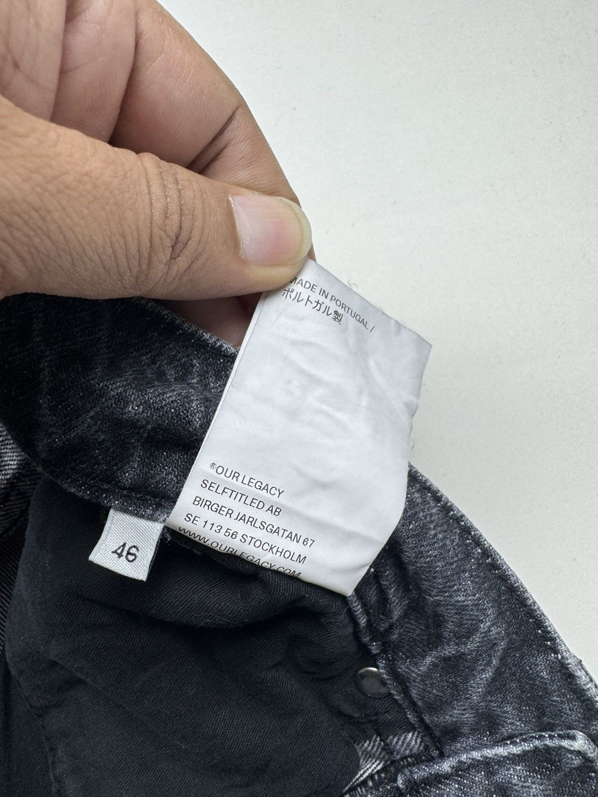 Our Legacy Our legacy third cut denim Size US 32 / EU 48 - 8 Thumbnail