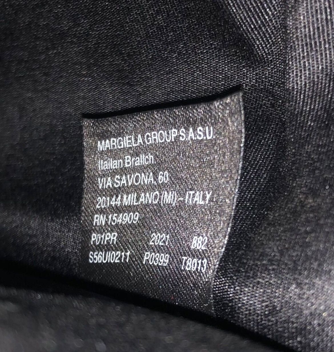 Maison Margiela Maison Margiela Shoulder Bag Leather Black Plain Size ONE SIZE - 10 Thumbnail