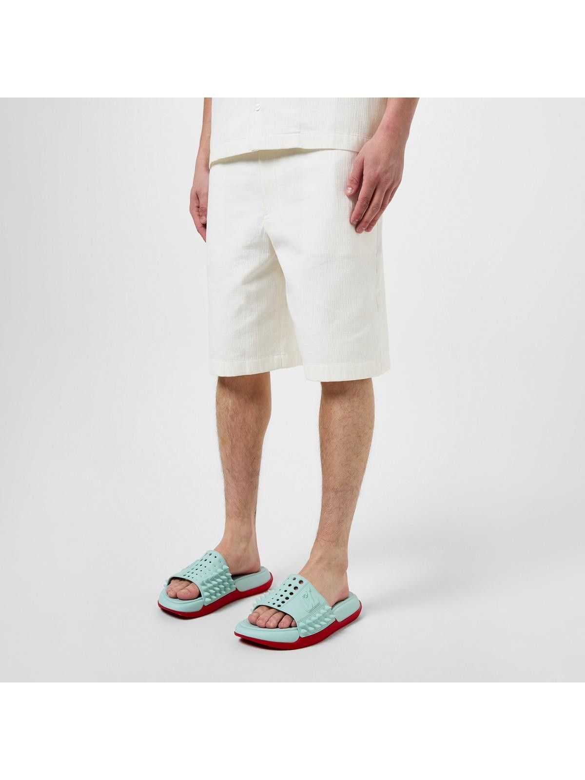 Christian Louboutin o1s1wg111025 Slide in Sky Blue Size US 8 / EU 41 - 3 Thumbnail
