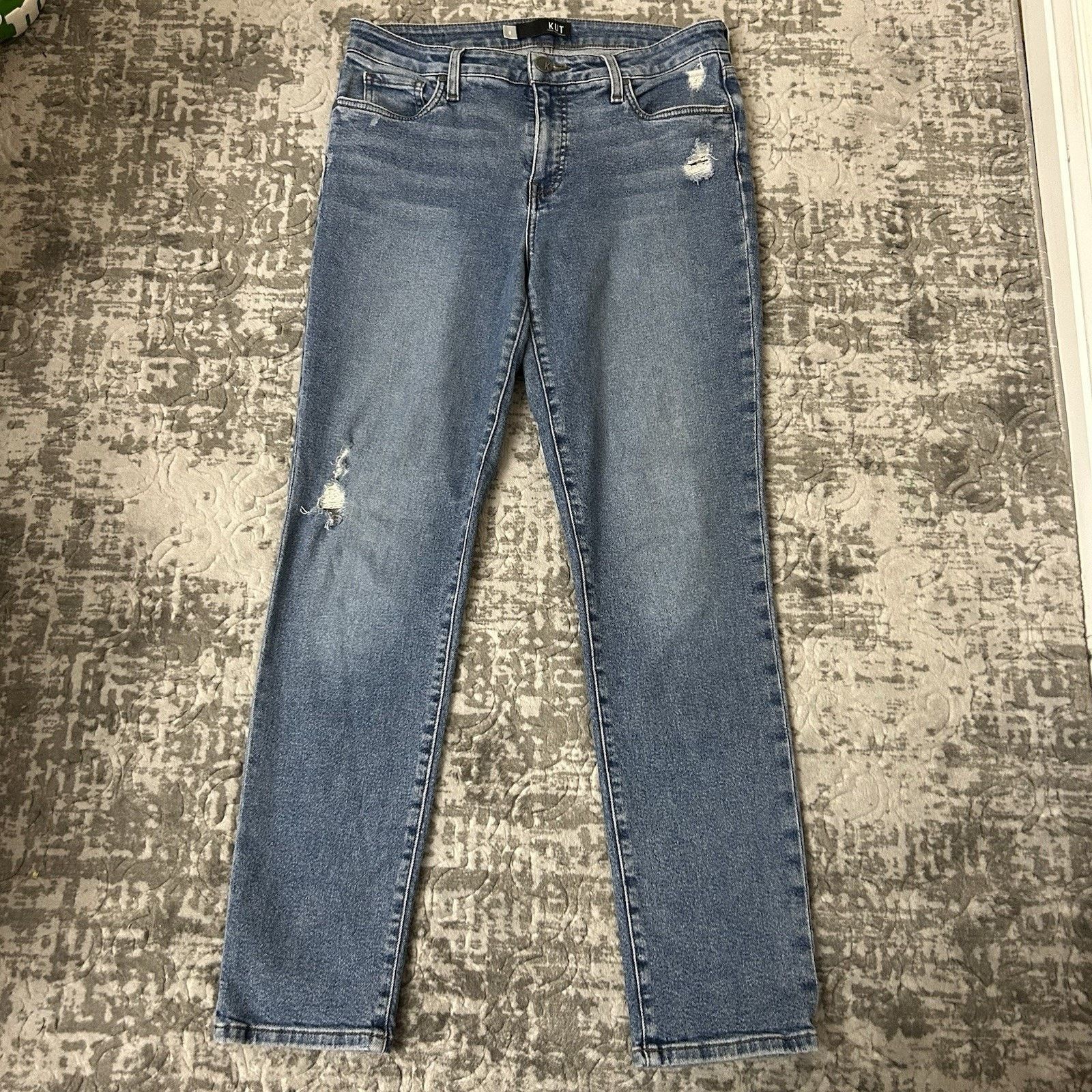 Other KUT from the Kloth High-Rise Fab AB Cigarette Leg- Size 8 Size 30" / US 8 / IT 44 - 1 Thumbnail