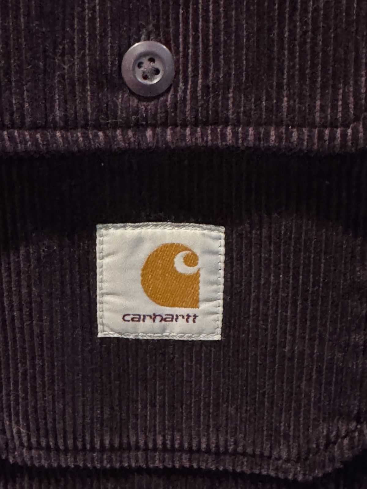 Carhartt Carhartt Corduroy Trucker / Shirt Jacket Dark Purple Medium Size US M / EU 48-50 / 2 - 2 Thumbnail