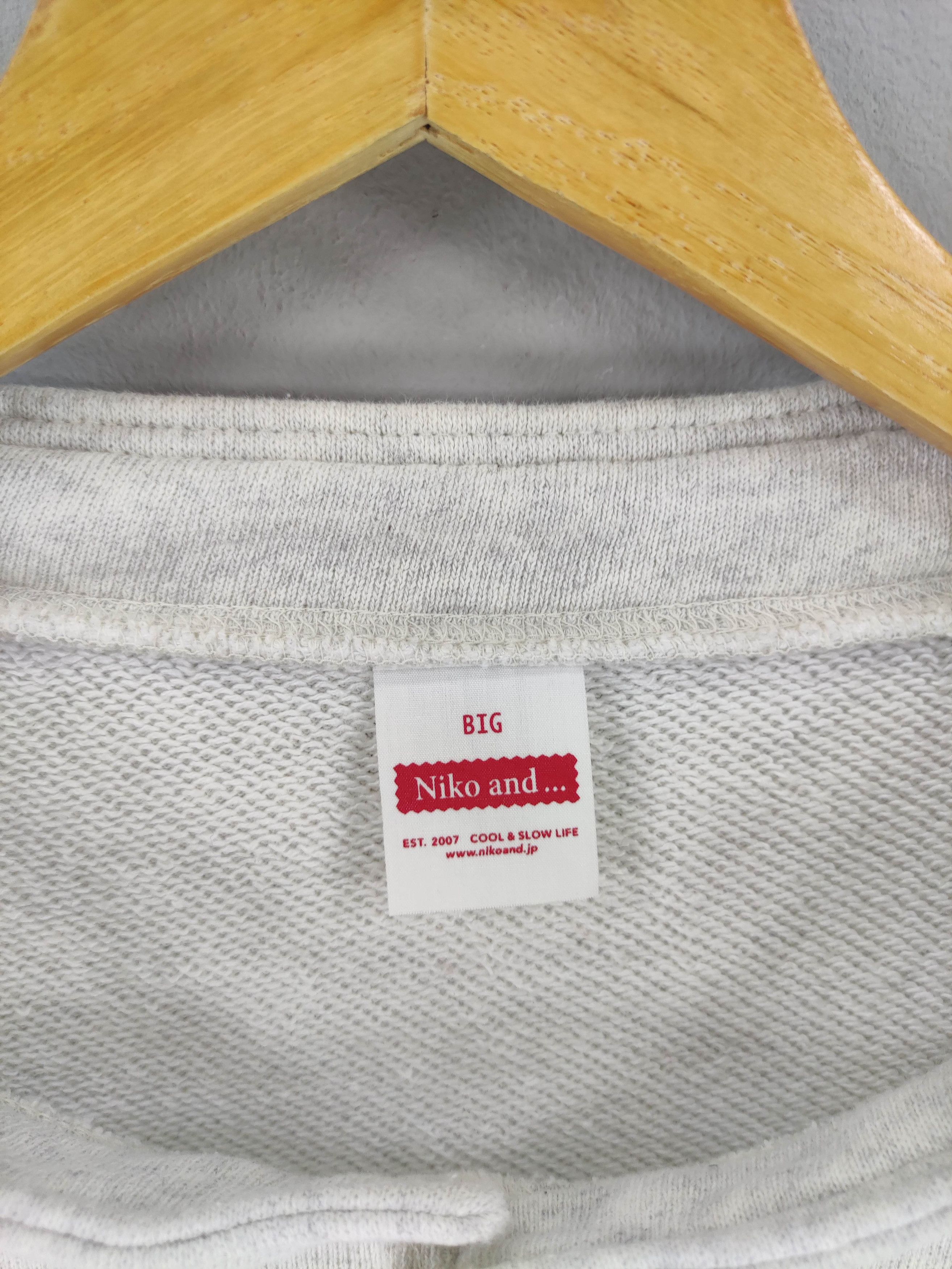 Japanese Brand Vintage Niko And Sweatshirt Baggy Size XL / US 12-14 / IT 48-50 - 7 Thumbnail