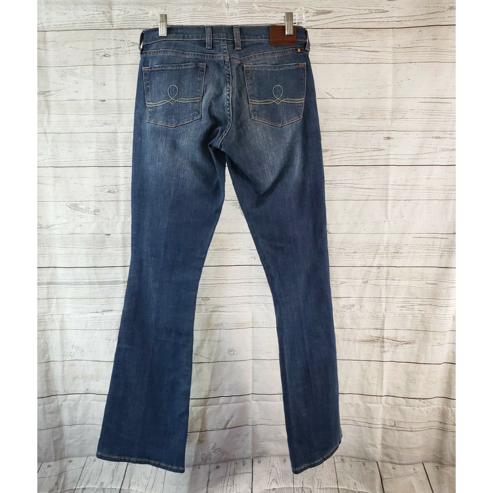 Lucky Brand Lucky Brand Womens Sofia Bootcut Jeans Sz 4 Blue Medium Wash Mid Rise Denim Cotton Blend Slim Bootcut Womens Size 27" / US 4 / IT 40 - 3 Thumbnail