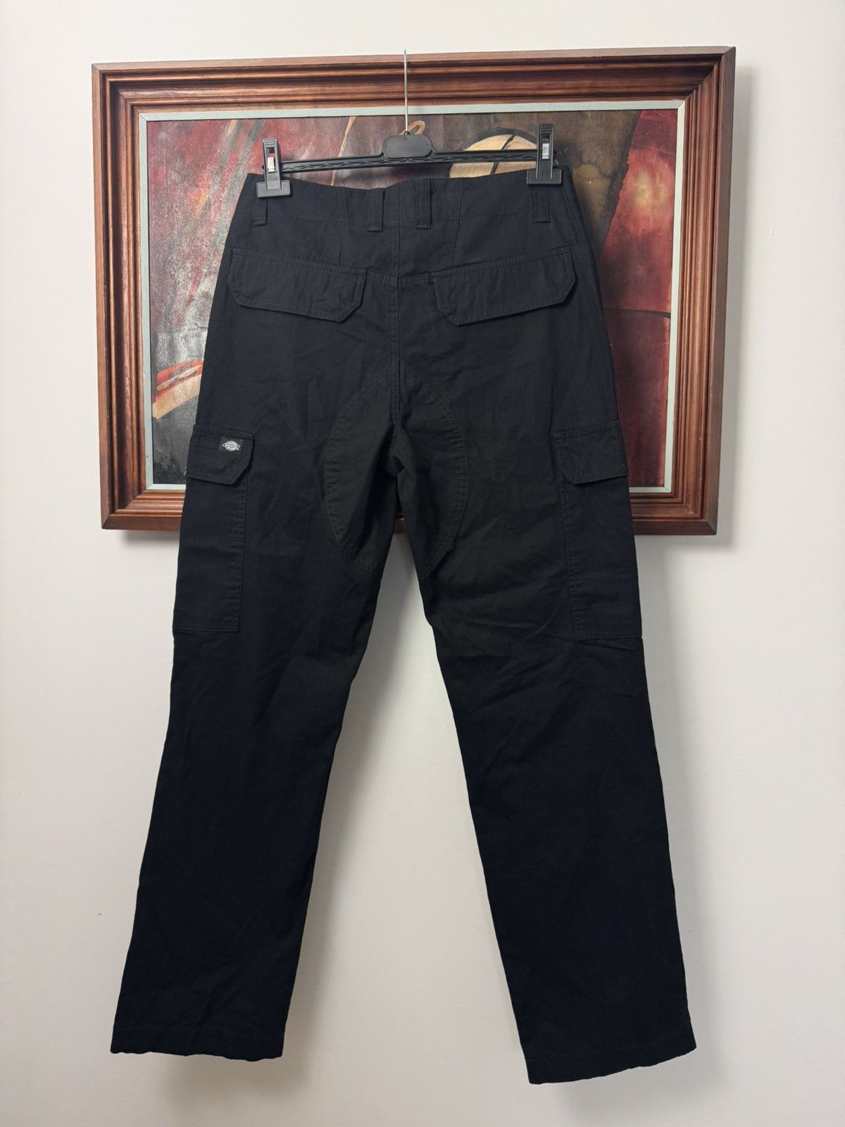 Dickies Dickies Cargo Pant Workwear Hype Black Skate Streetwear Size US 32 / EU 48 - 2 Thumbnail
