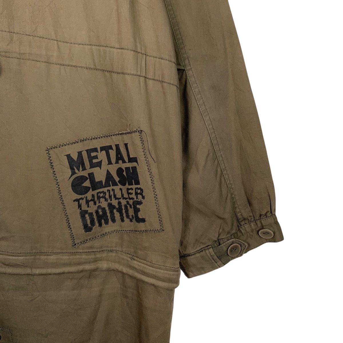 Vintage ☀️Nice design World Wide Love military style parka jacket Size US M / EU 48-50 / 2 - 11 Thumbnail