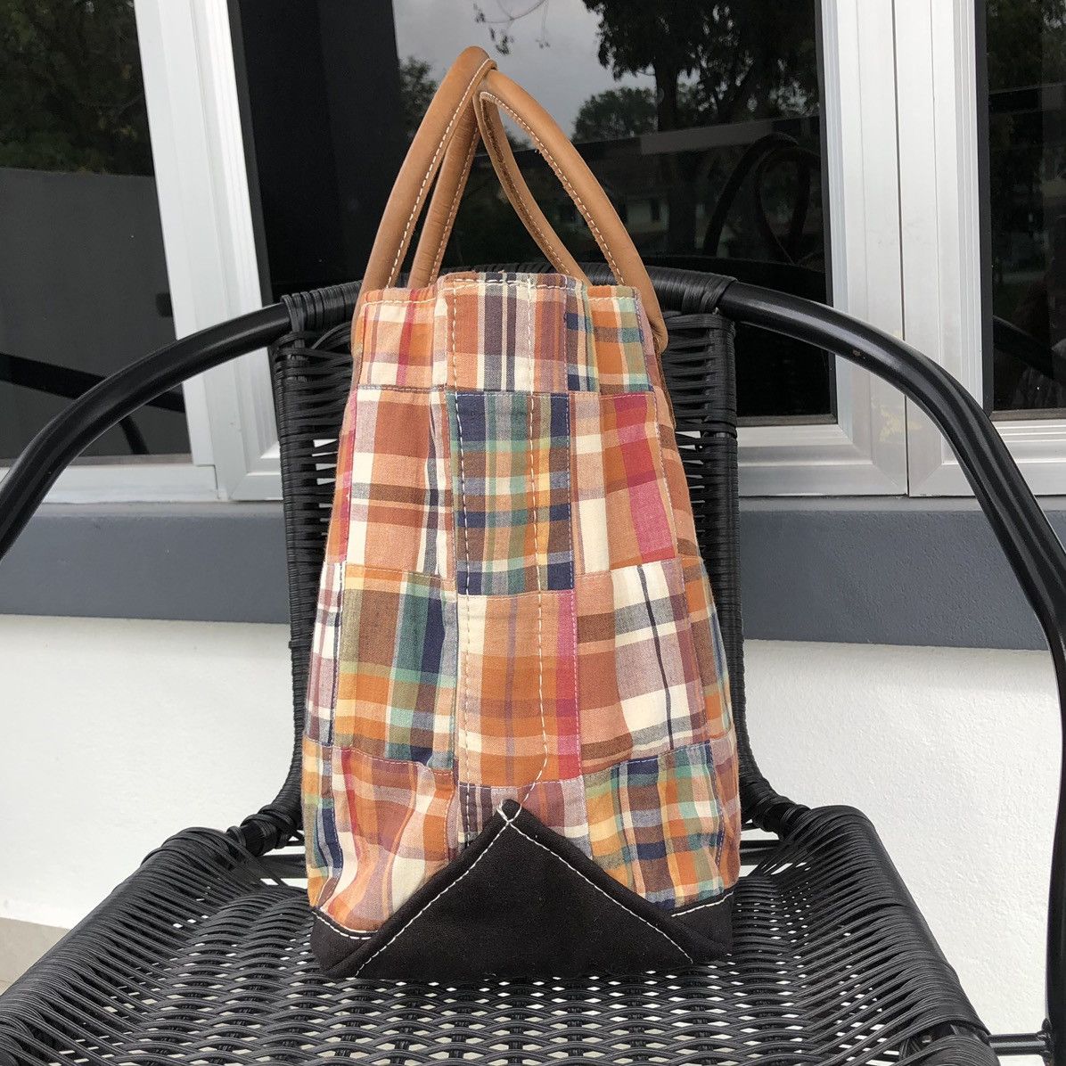 L.L. Bean Vintage L.L.Bean Leather Trim Tote Bag Size ONE SIZE - 6 Thumbnail