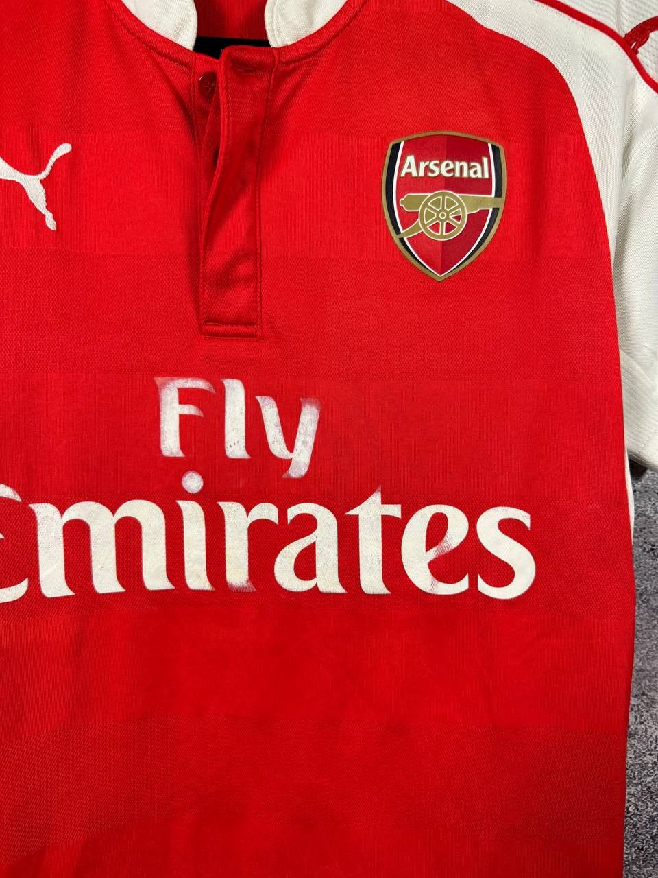 Puma × Vintage Vintage Arsenal 2015/16 Puma Soccer Jersey Blokcore Small Size US S / EU 44-46 / 1 - 8 Thumbnail
