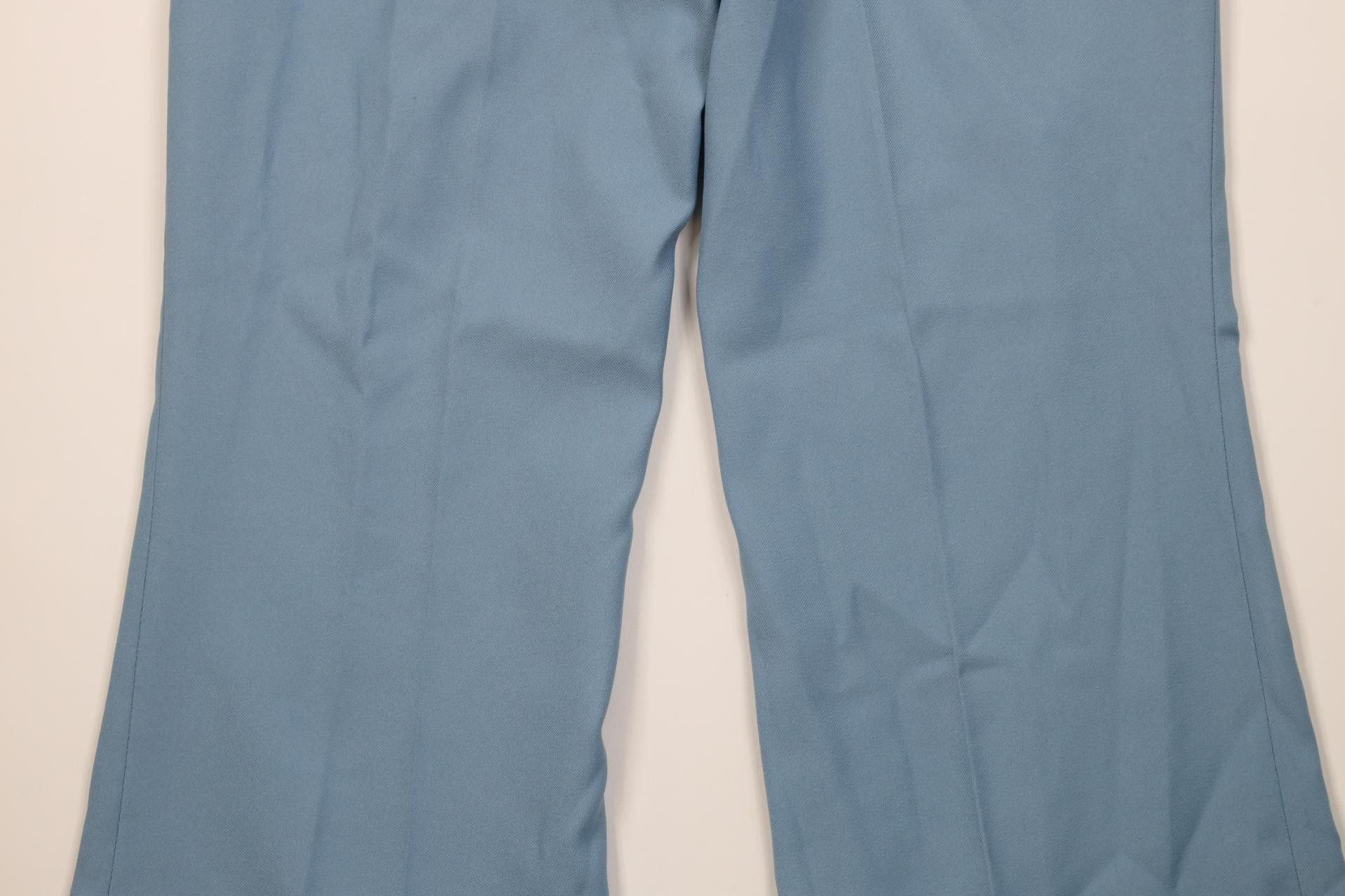Vintage Vintage 70s Streetwear Bell Bottoms Chino Pants Blue USA Size US 34 / EU 50 - 11 Thumbnail
