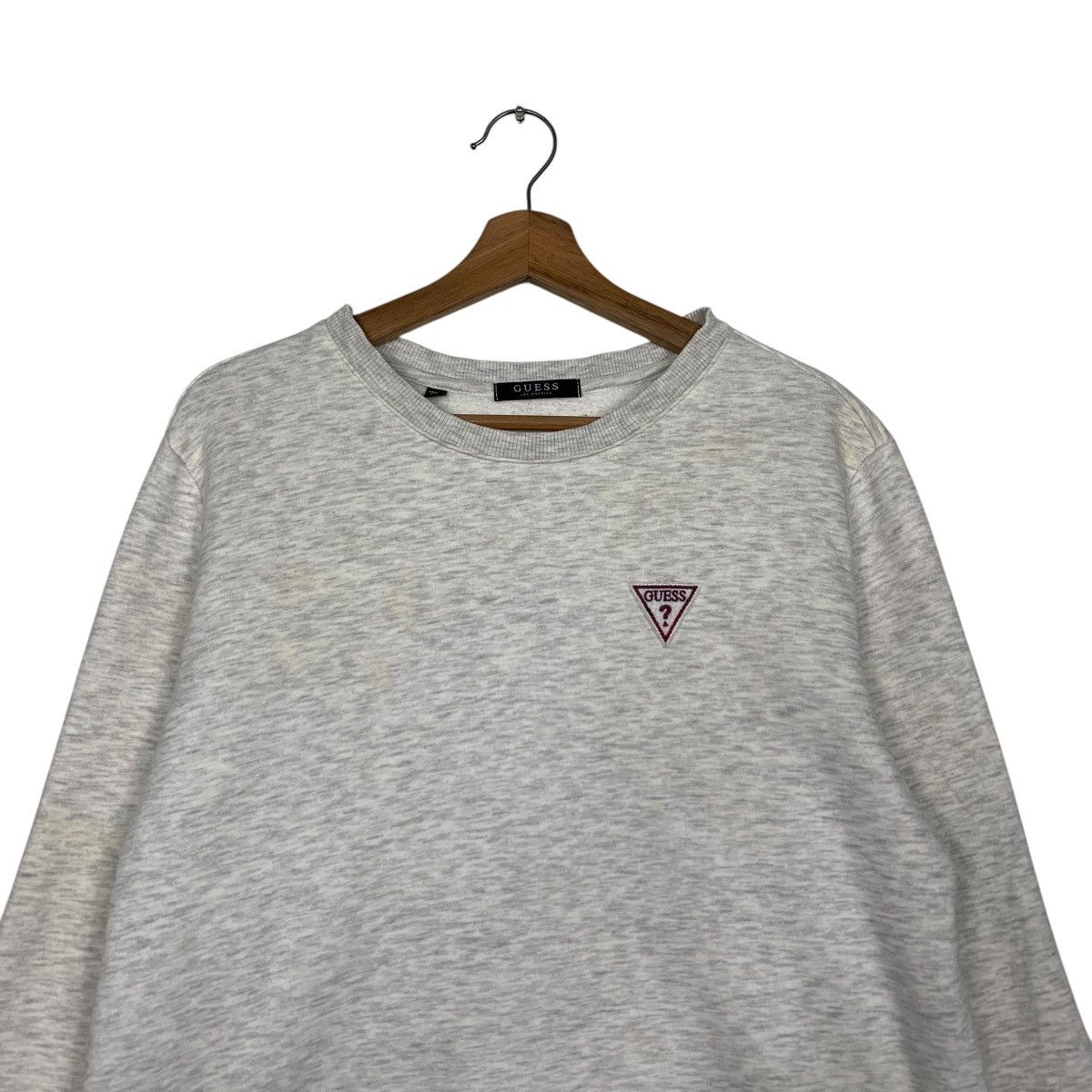 Guess GUESS Small Logo Crewneck Sweatshirt #2818-C127 Size US L / EU 52-54 / 3 - 2 Thumbnail