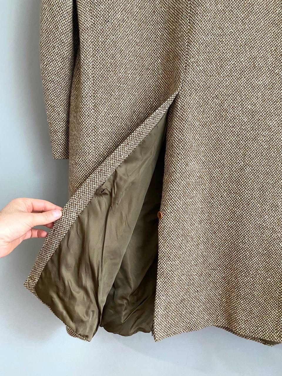 Kiton KITON Napoli 100%Cashmere Men's Brown Overcoat, Size 54 / 8R Size US L / EU 52-54 / 3 - 14 Thumbnail