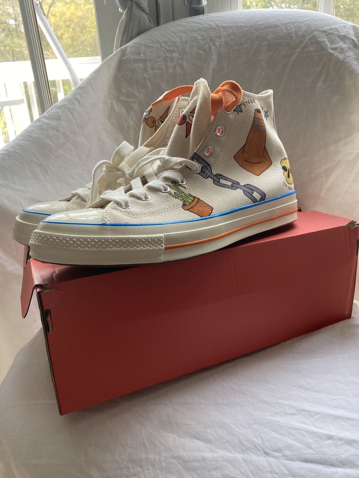 Converse × Tyler The Creator Tyler the creator X convers Size US 12 / EU 45 - 4 Thumbnail