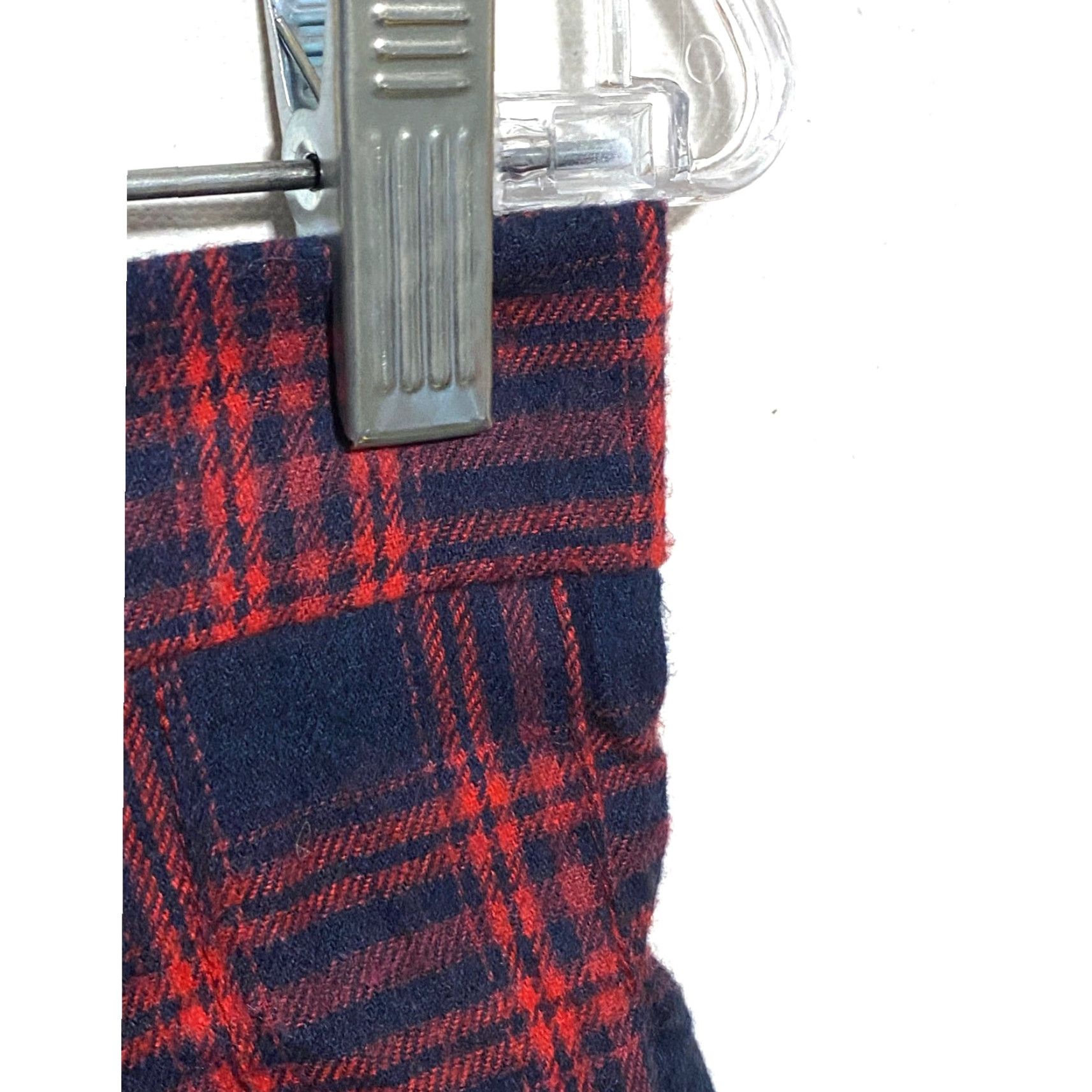 Vintage VINTAGE Romwe Blue Red Plaid Pleated Mini Skirt Womens L Schoolgirl Academia Preppy NWT Size 36" / US 14 / IT 50 - 2 Thumbnail