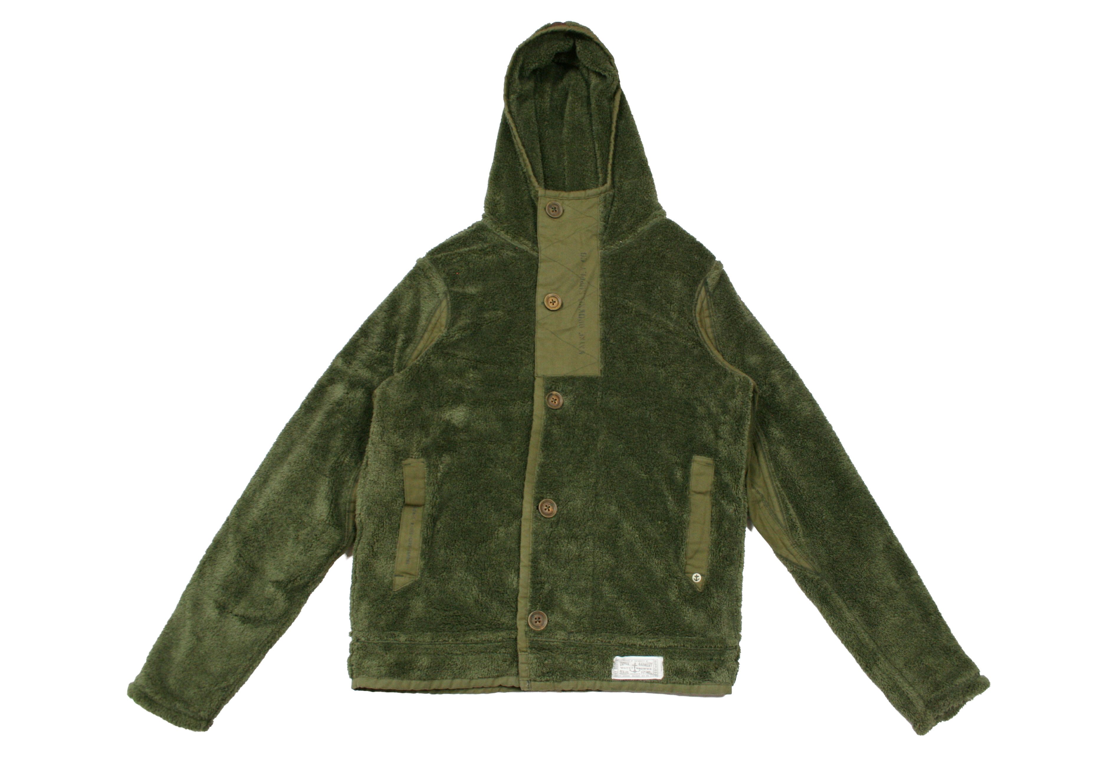 Vintage 00S Military Army Fleece Deep Pile Jacket Size US M / EU 48-50 / 2 - 1 Thumbnail