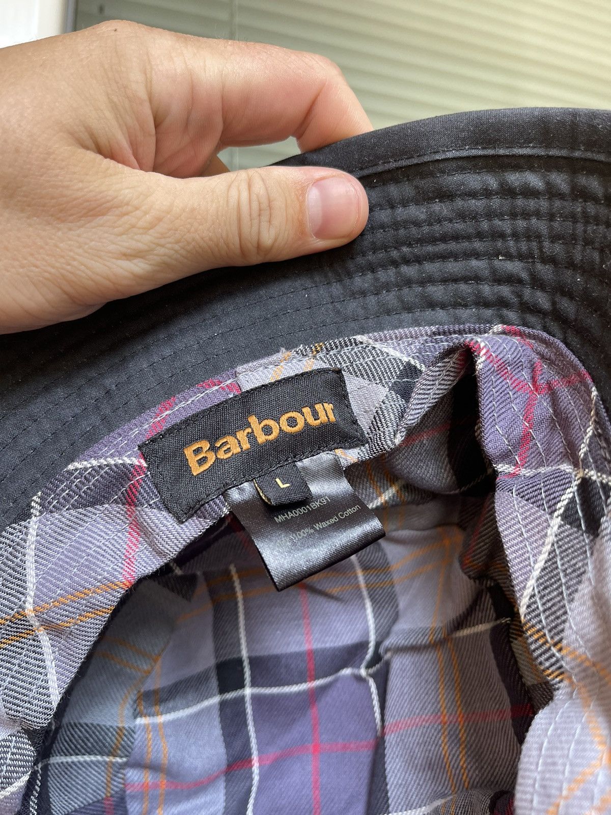 Barbour × Vintage Vintage 00s Barbour Wax Bucket hat style Size ONE SIZE - 4 Thumbnail