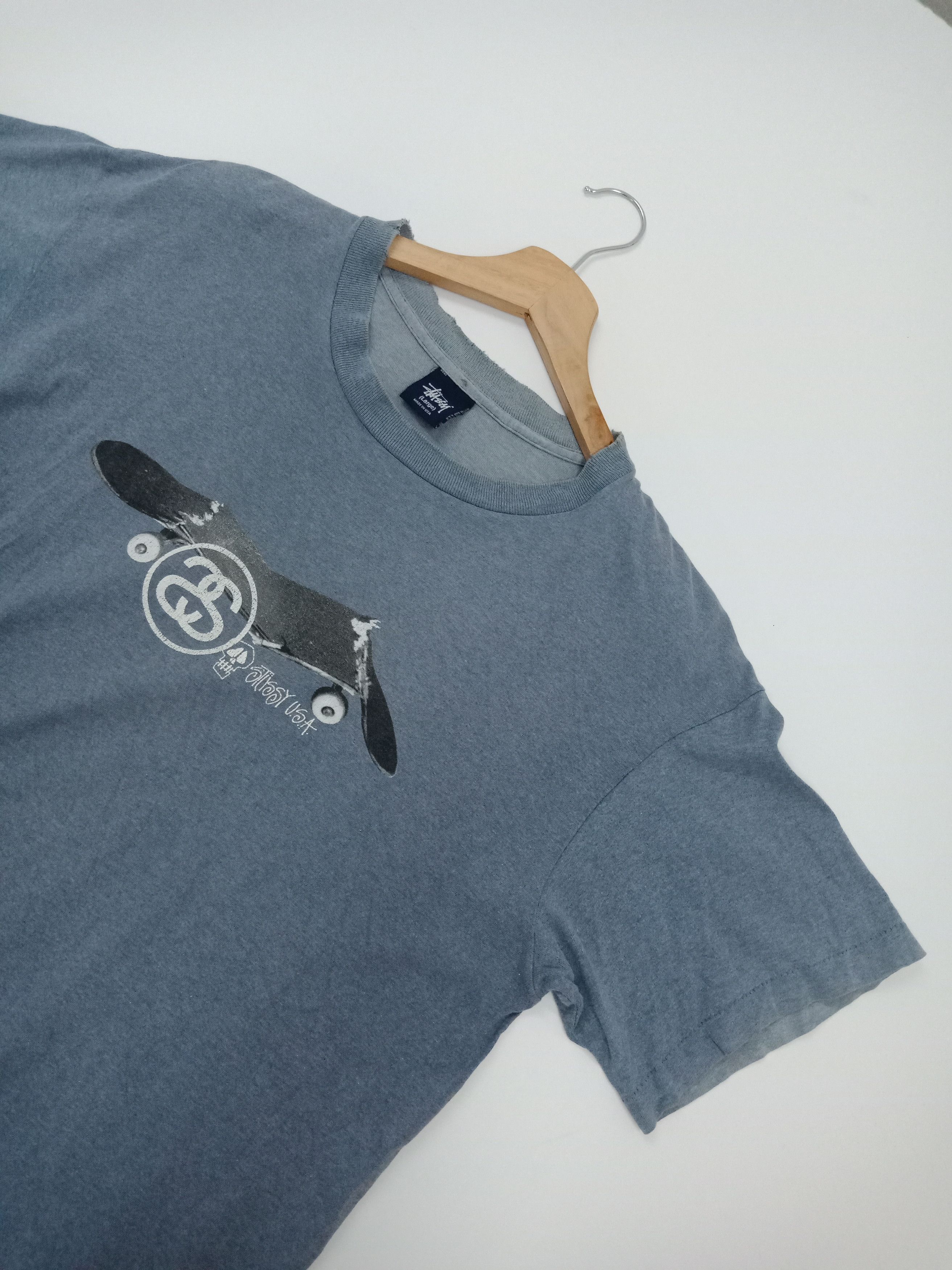 Stussy 90's Stussy Skulls Broken Skataboards #C Size US L / EU 52-54 / 3 - 3 Thumbnail