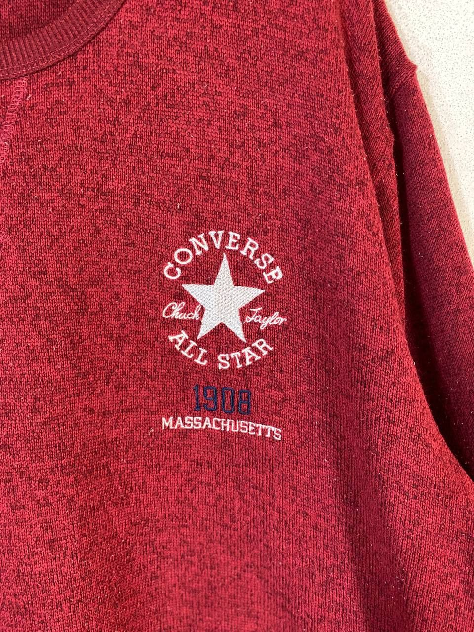 Converse converse all star sweatshirt embroided logo Size US XXL / EU 58 / 5 - 3 Thumbnail