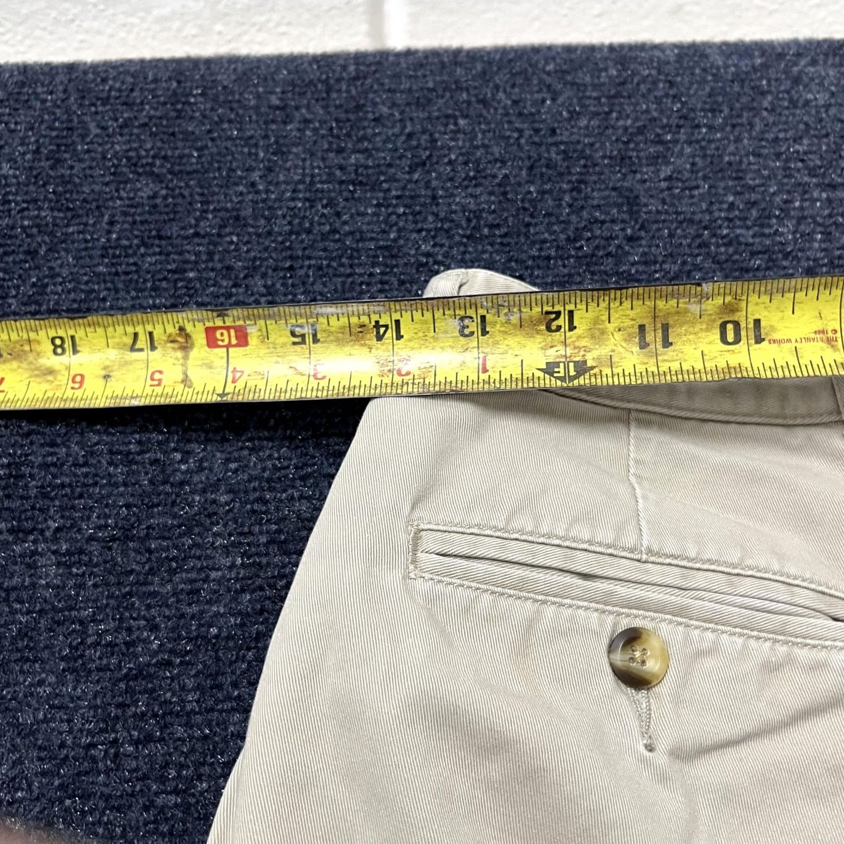 Tommy Hilfiger Tommy Hilfiger Pants Womens 18 Regular Khaki Beige Pleated Chino Dress Casual Work Size 40" / US 18 - 5 Thumbnail