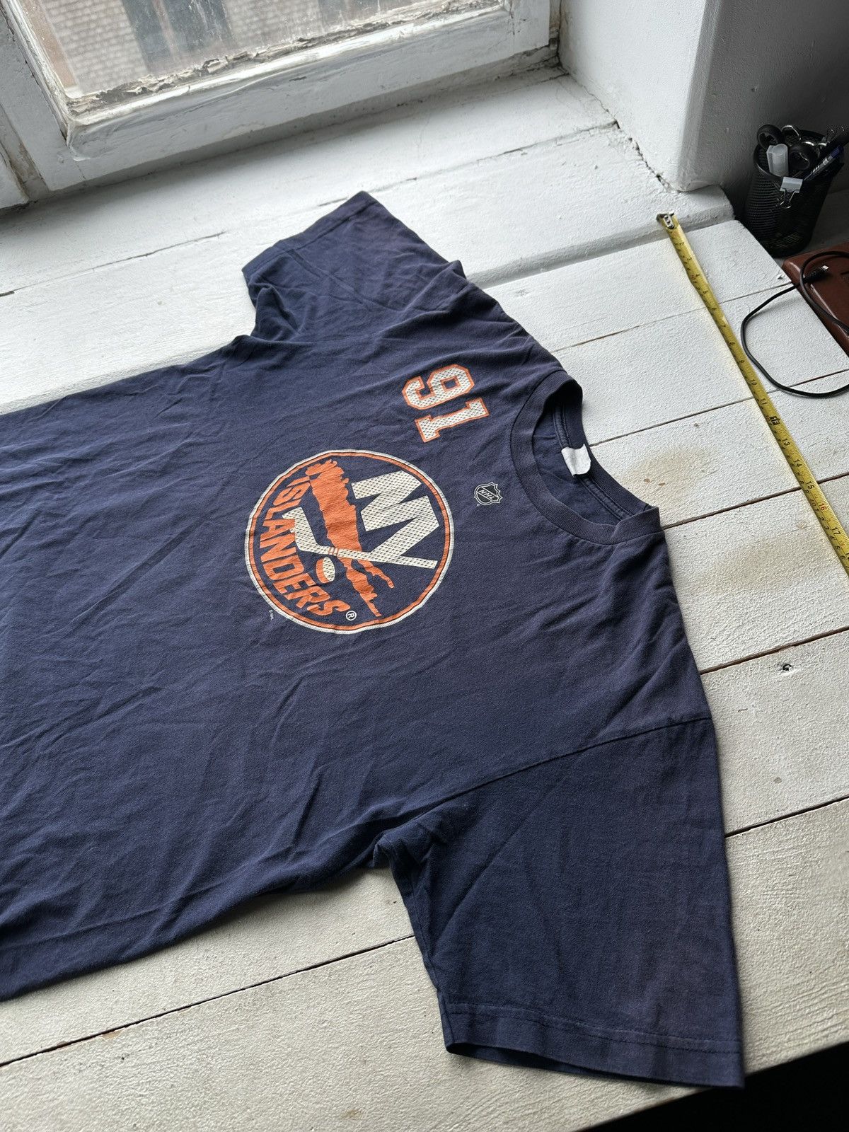 Reebok 🚨REEBOK ISLANDERS TAVARES 91 NY TEE HOCKEY NHL BIG LOGO Size US L / EU 52-54 / 3 - 2 Thumbnail